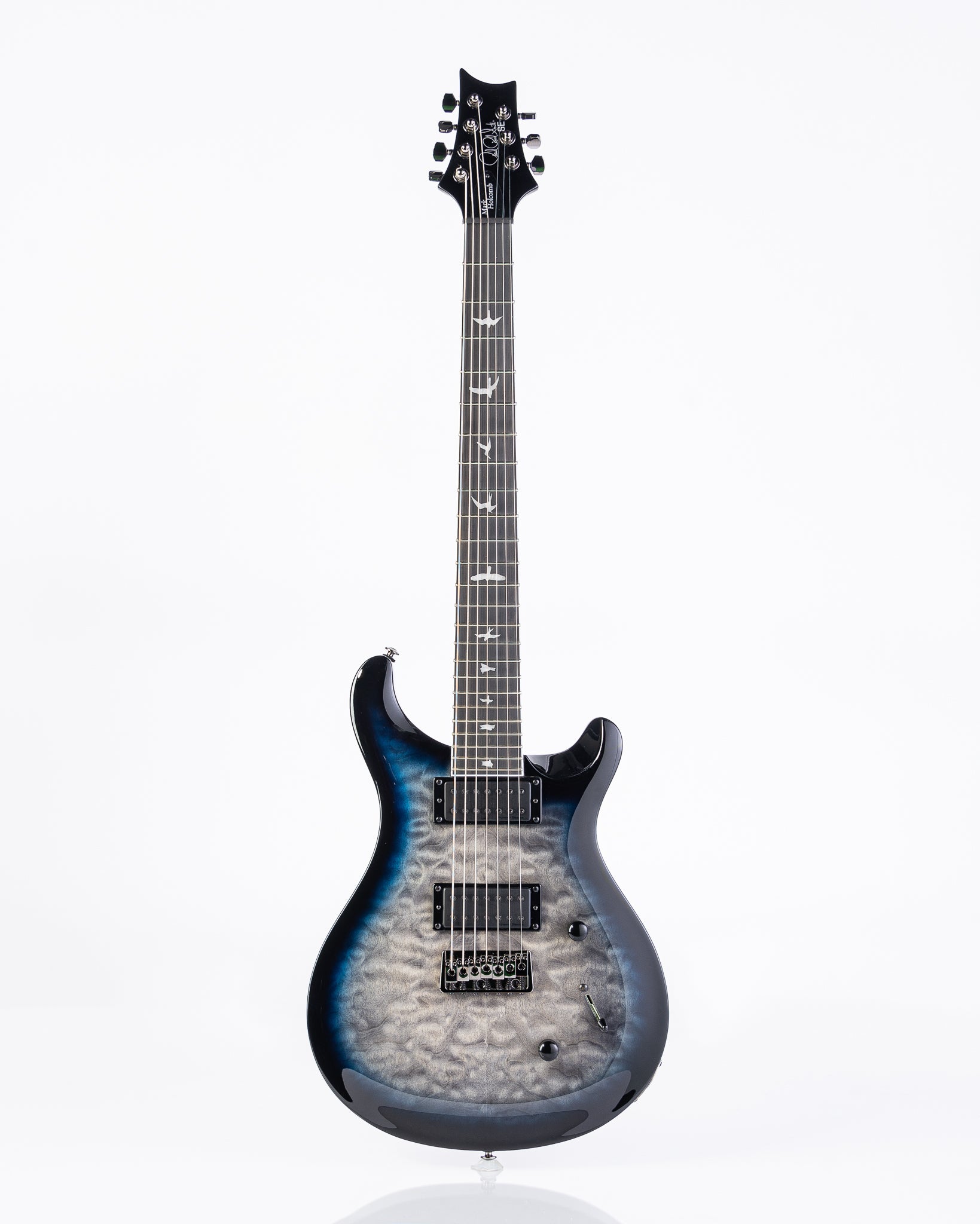 PRS SE Mark Holcomb 7 String - Holcomb Blue Burst - Rock City 