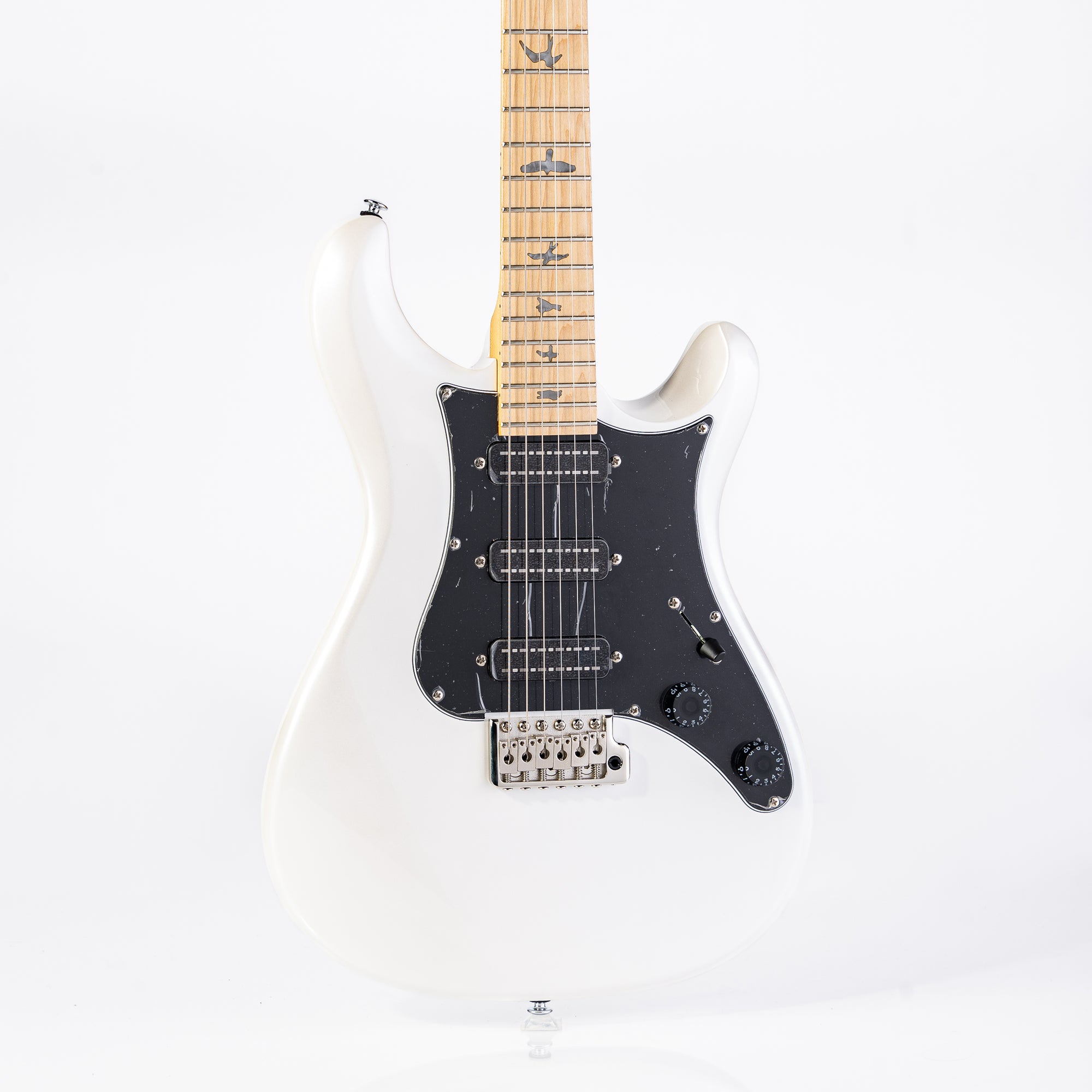 PRS SE NF3M Maple Electric Guitar- White Pearl