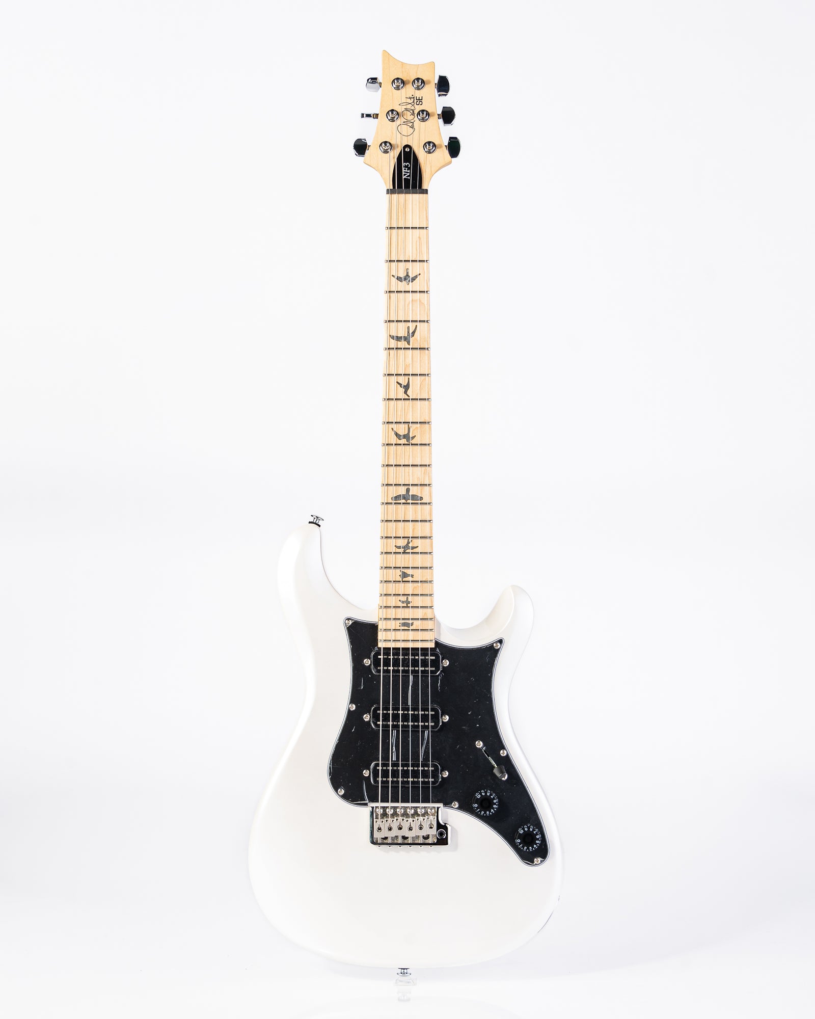 PRS SE NF3M Maple Electric Guitar- White Pearl
