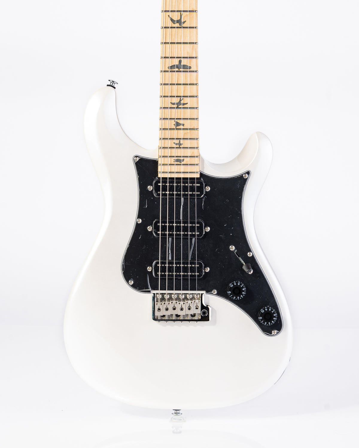 PRS SE NF3M Maple Electric Guitar- White Pearl