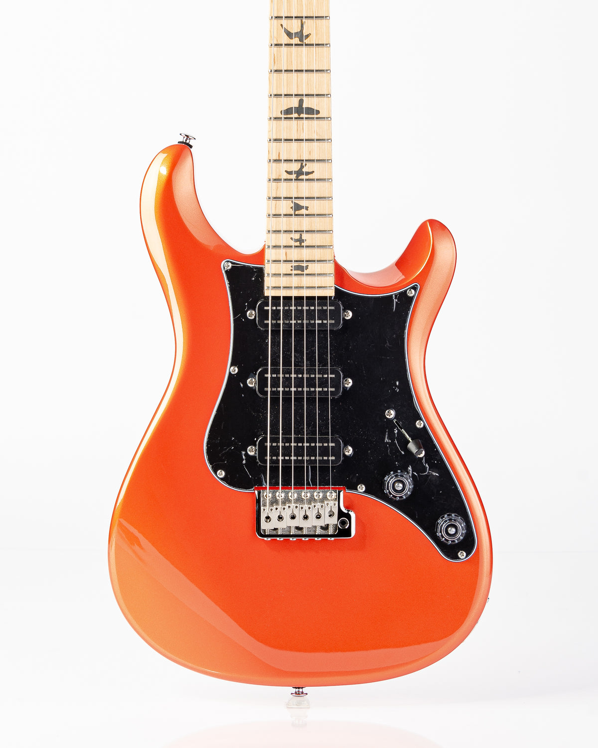 PRS SE NF3M Maple Electric Guitar - Orange Metallic