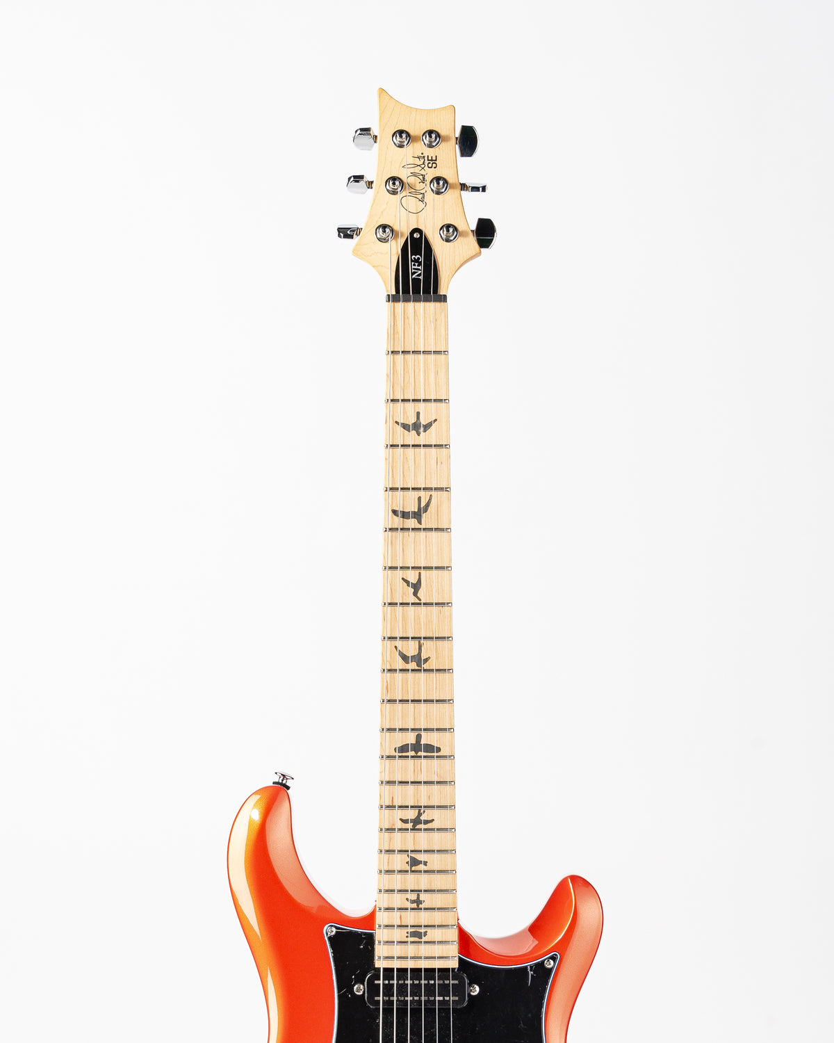 PRS SE NF3M Maple Electric Guitar - Orange Metallic