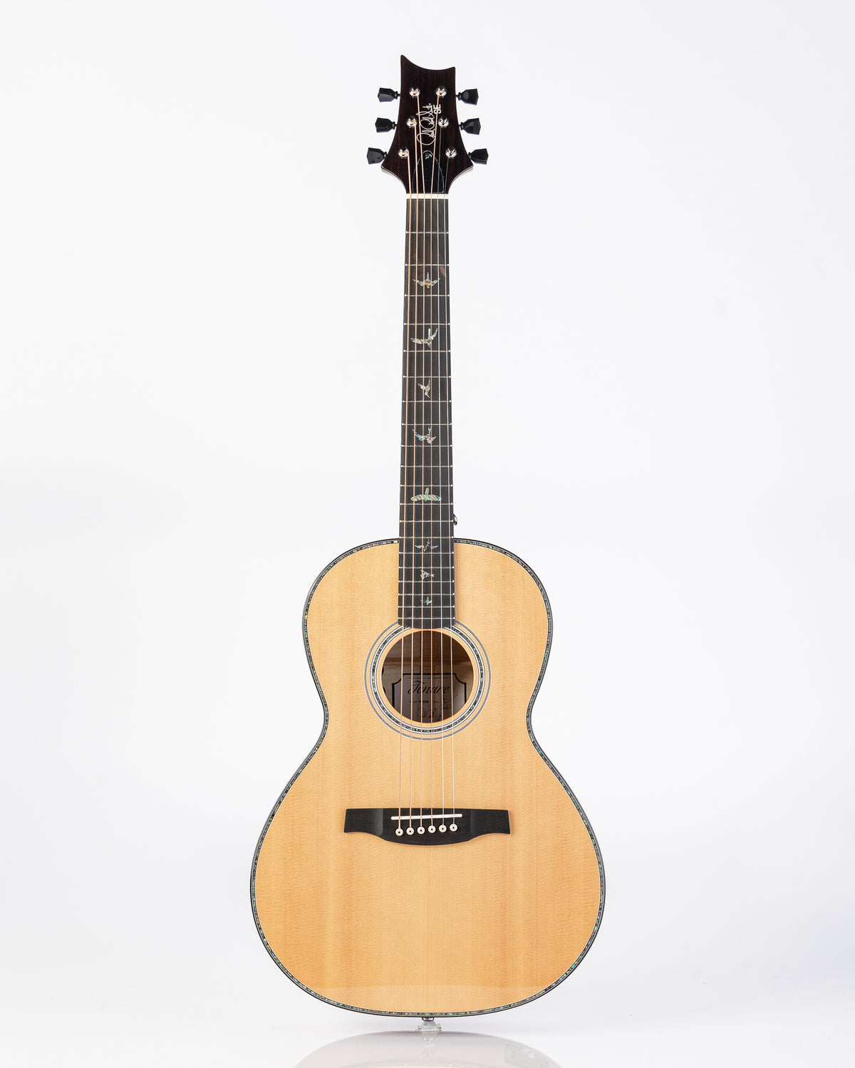 PRS SE P50E Parlor Acoustic Electric Guitar - Black Gold