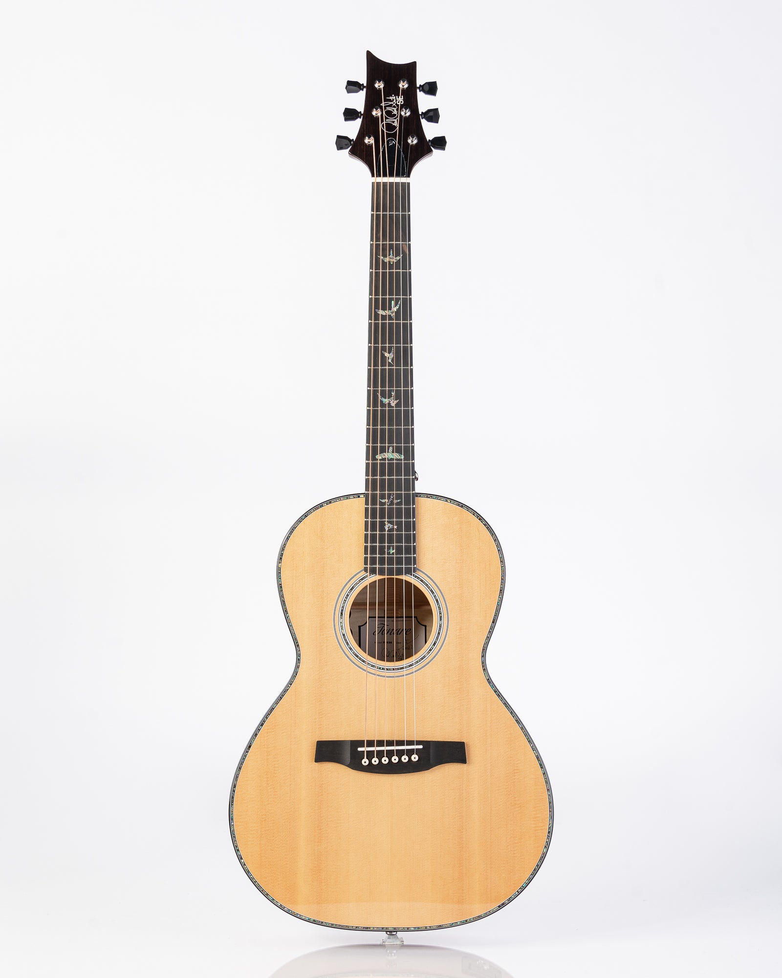 PRS SE P50E Parlor Acoustic Electric Guitar - Black Gold