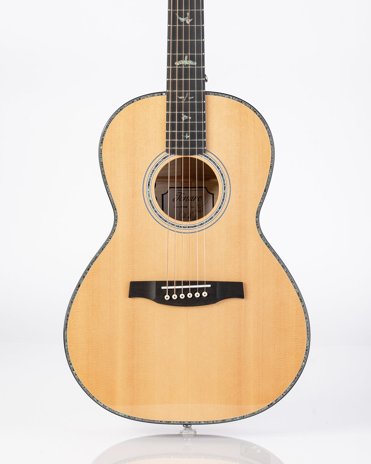 PRS SE P50E Parlor Acoustic Electric Guitar - Black Gold