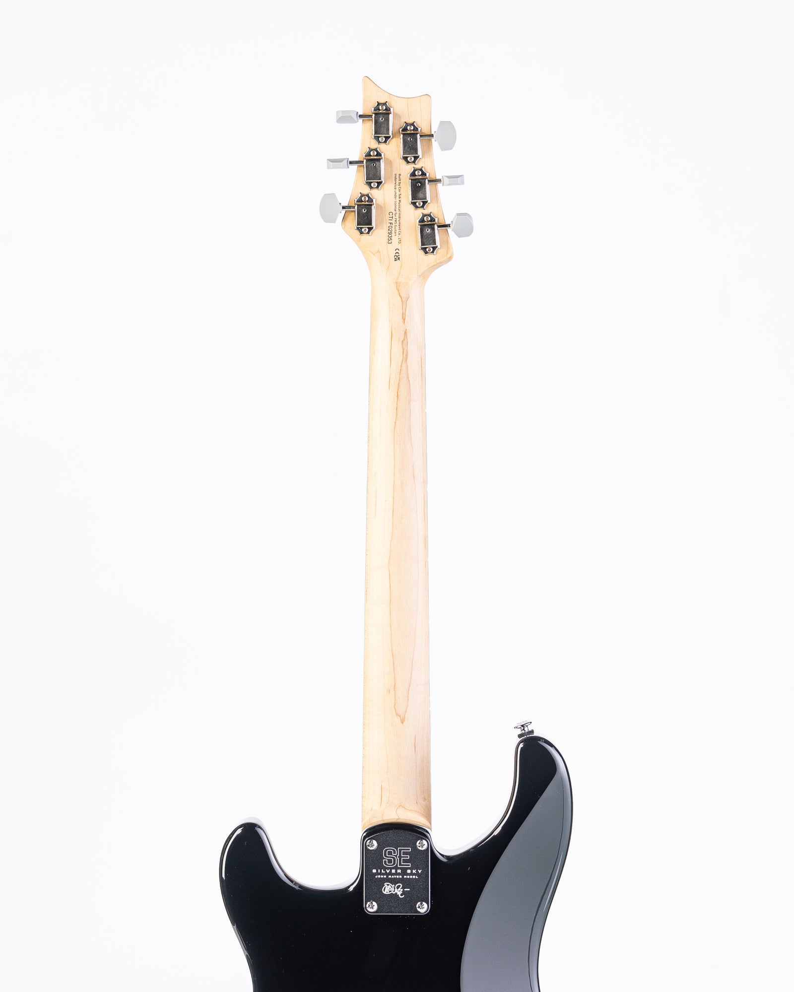 PRS SE Silver Sky Electric Guitar - Piano Black