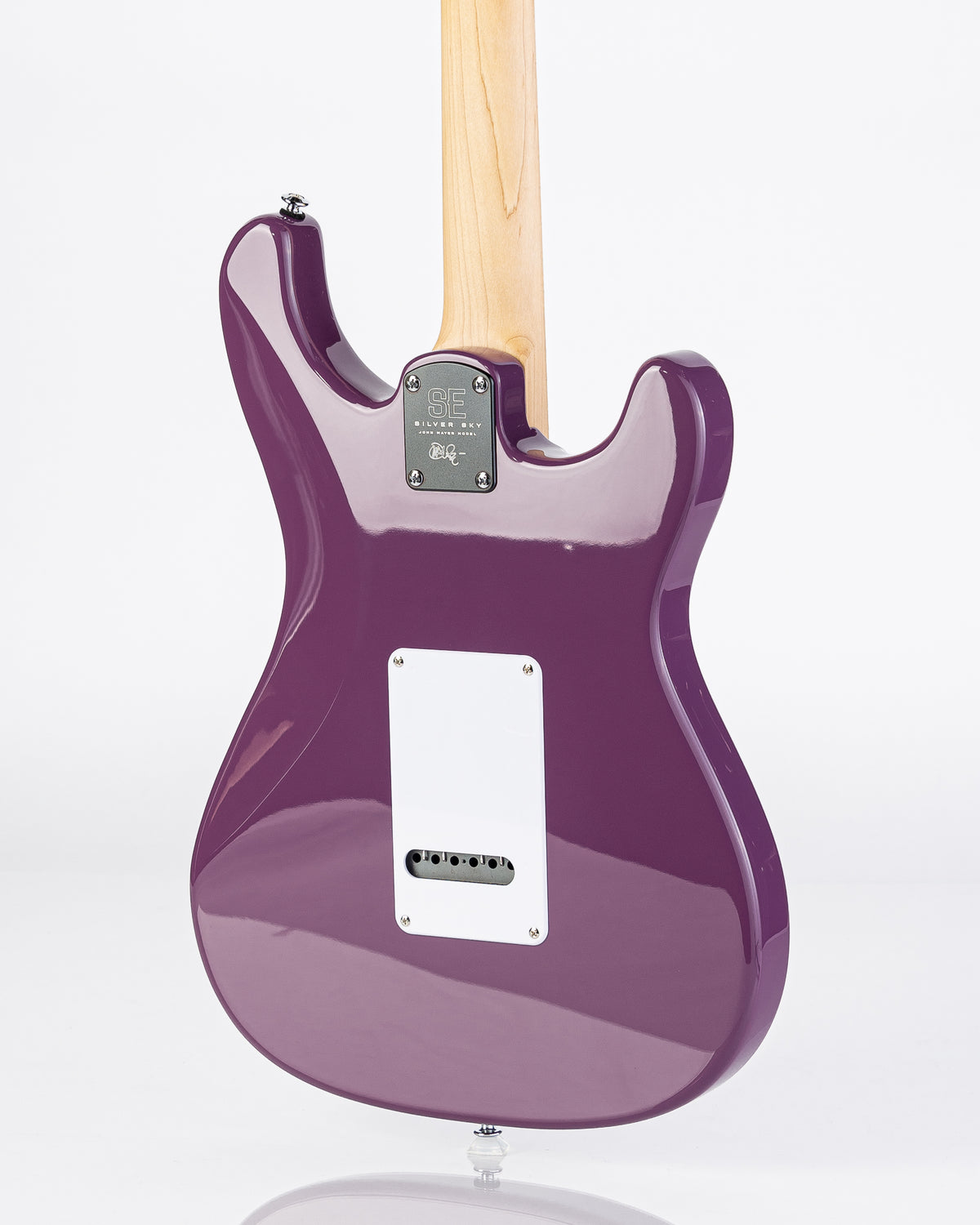 PRS SE Silver Sky Maple Left Handed - Summit Purple