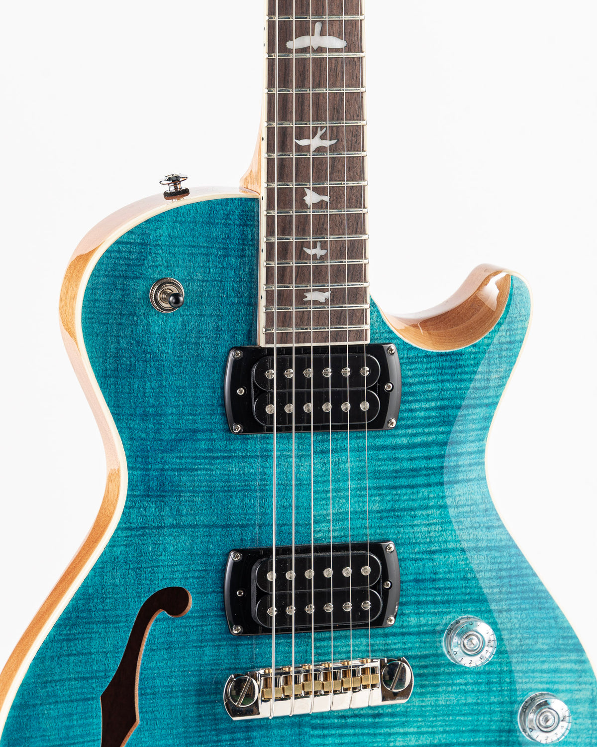 PRS SE Zach Myers Signature 594 Semi-Hollow Electric Guitar - Myers Blue