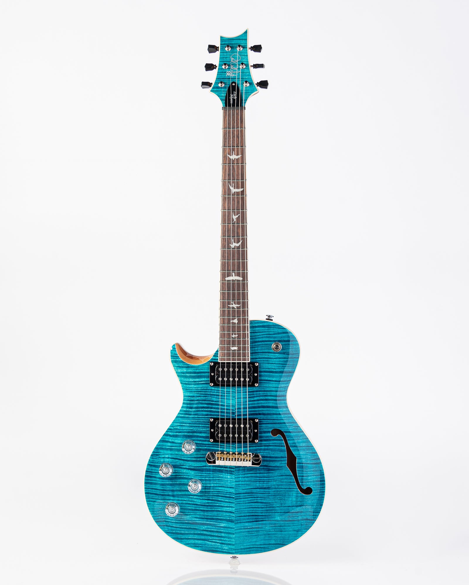 PRS Zach Myers Signature Left Handed Electric Guitar - Myers Blue