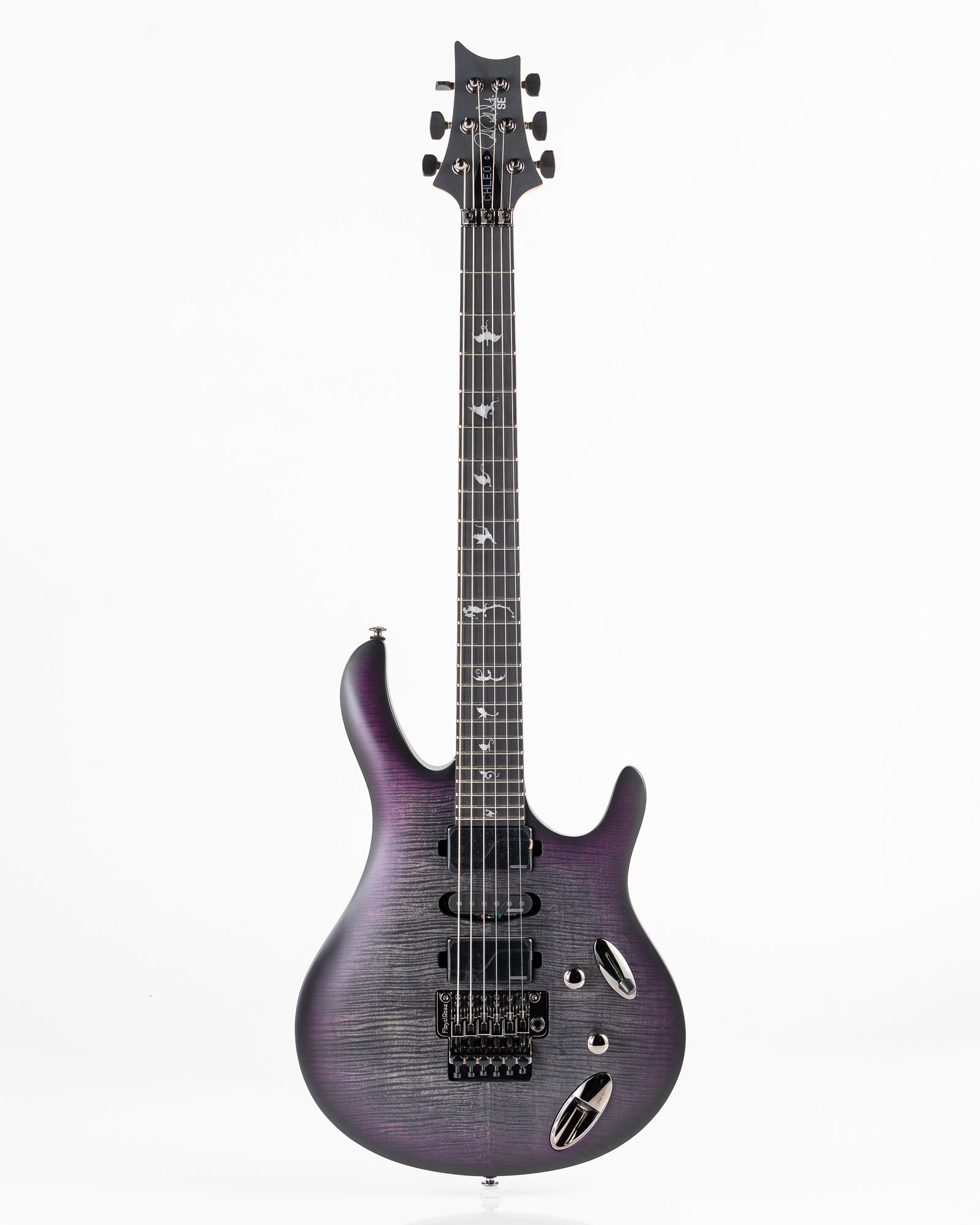 PRS SE Chleo Herman Li Signature Electric Guitar - Charcoal Purple Burst