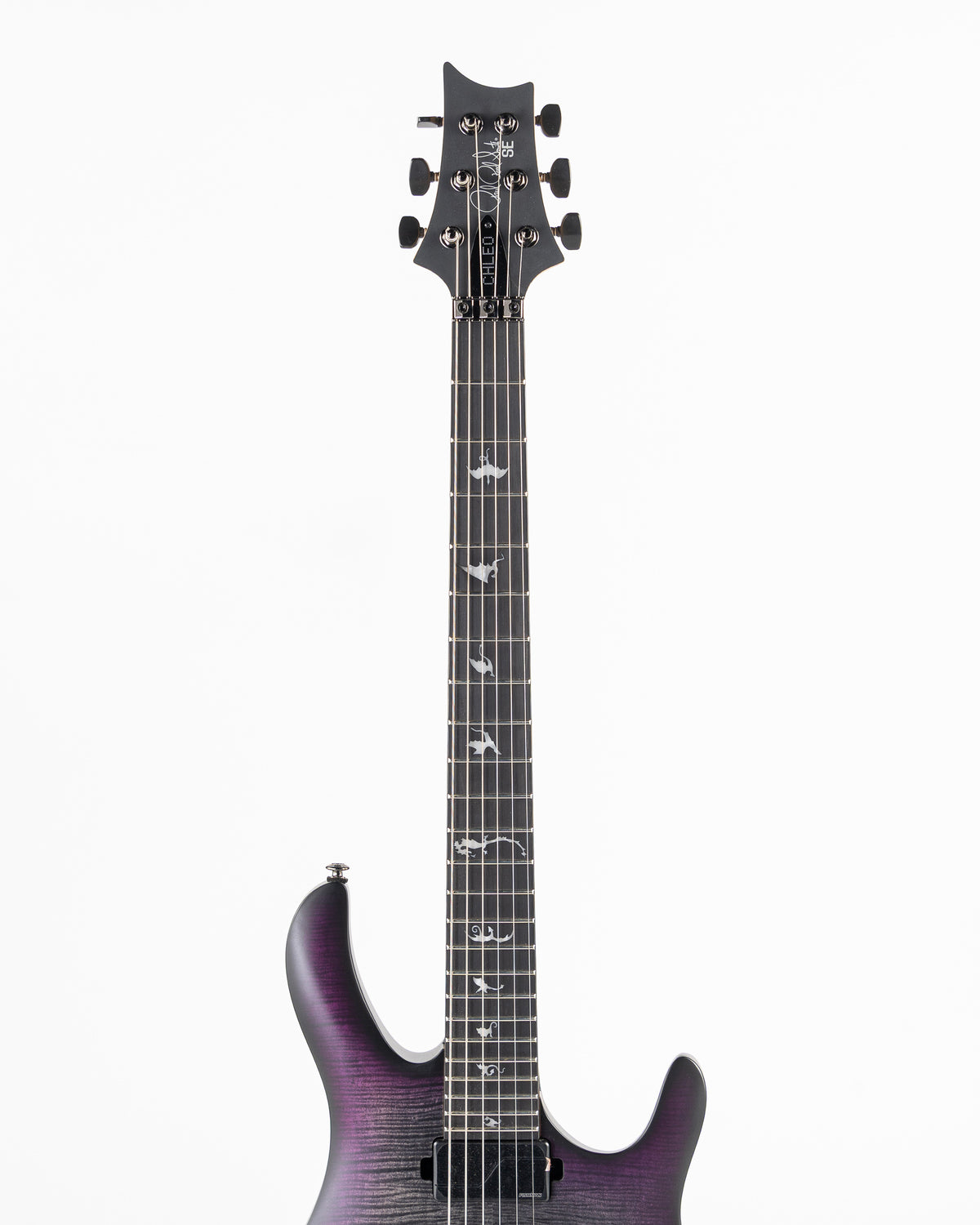 PRS SE Chleo Herman Li Signature Electric Guitar - Charcoal Purple Burst