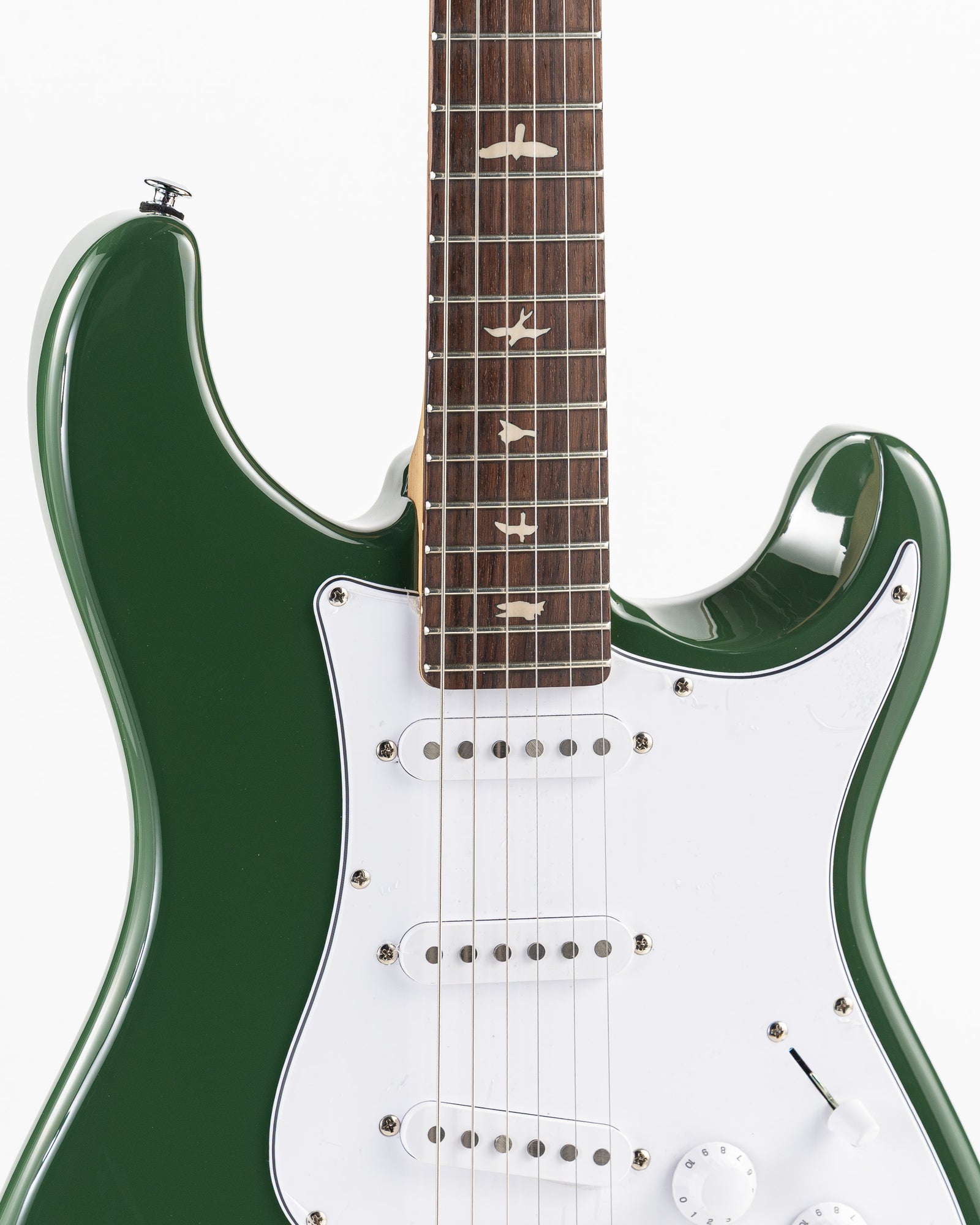 PRS SE Silver Sky Rosewood Electric Guitar - Laurel Green