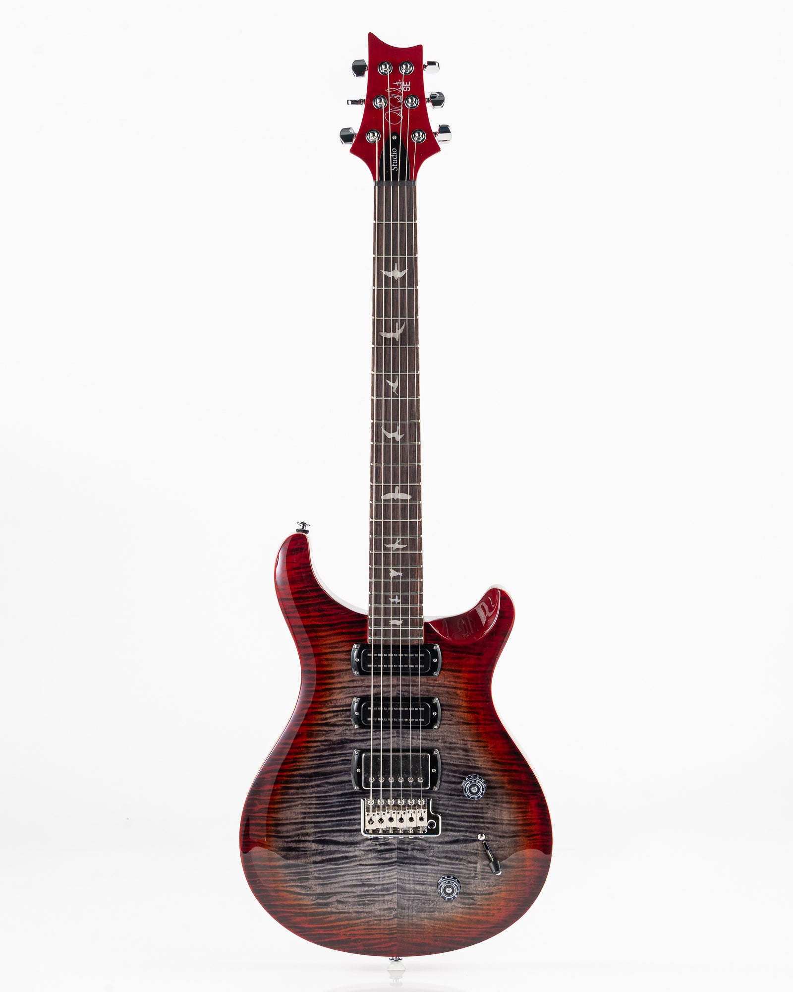 PRS SE Studio Electric Guitar - Charcoal Cherry Burst