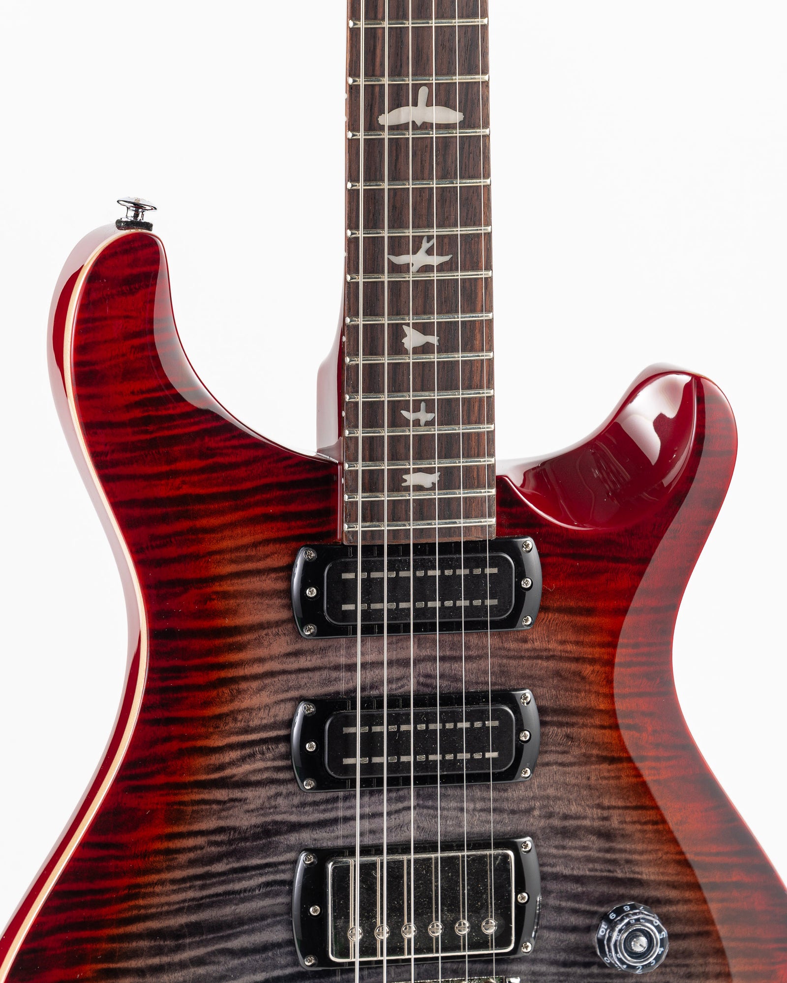 PRS SE Studio Electric Guitar - Charcoal Cherry Burst