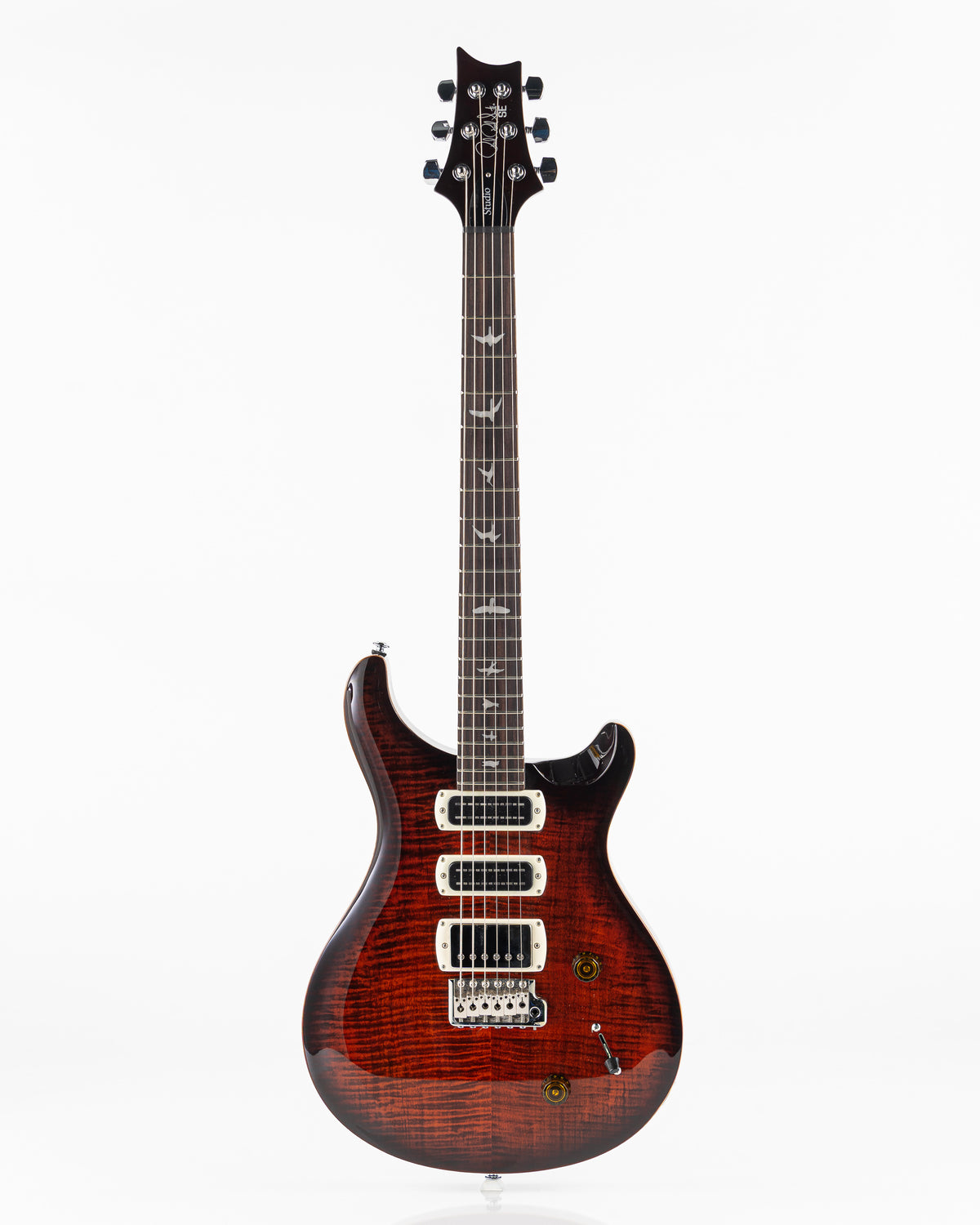 PRS SE Studio Electric Guitar - Orange Tiger Smokeburst