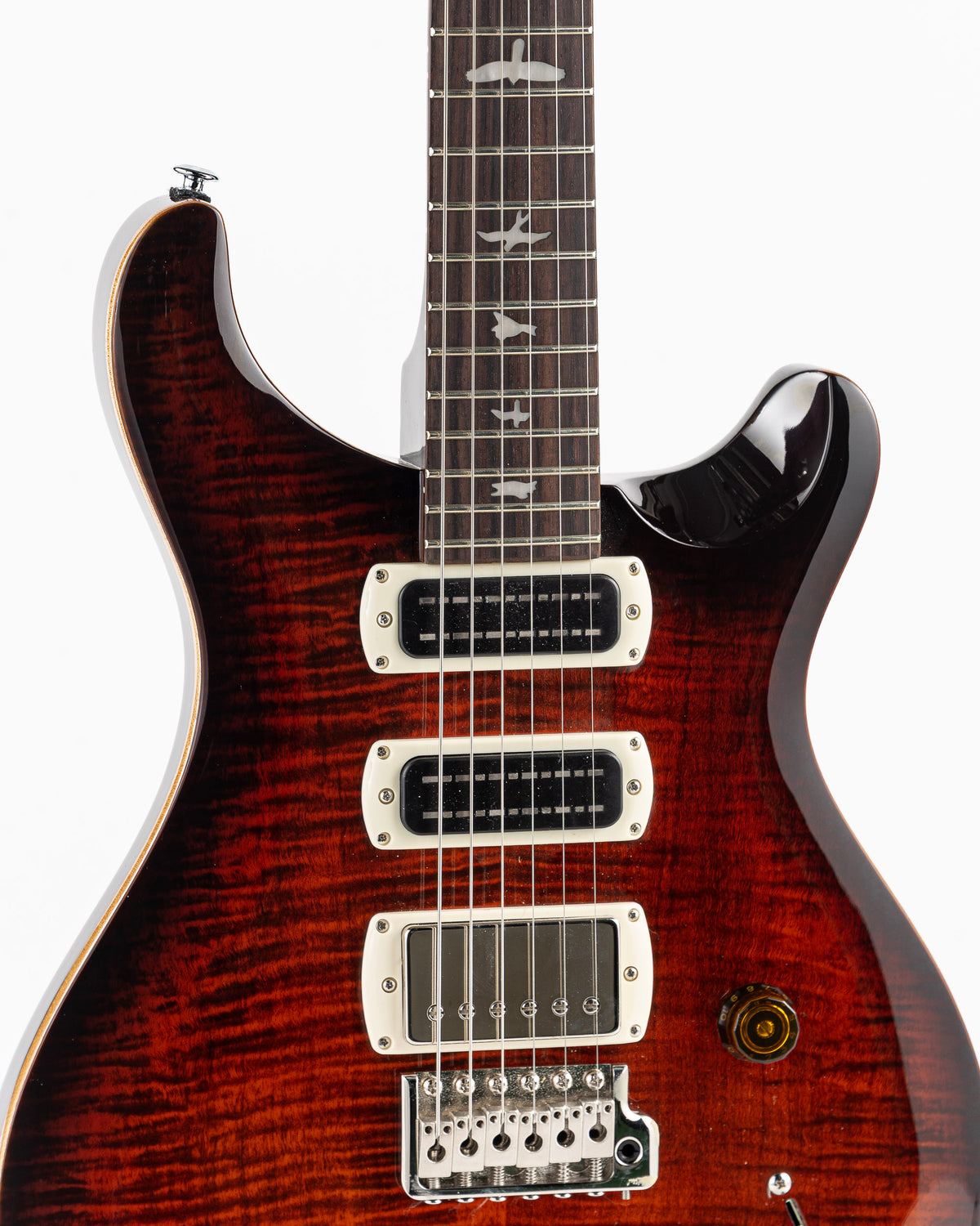 PRS SE Studio Electric Guitar - Orange Tiger Smokeburst