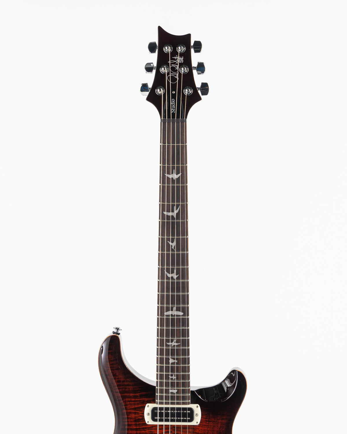 PRS SE Studio Electric Guitar - Orange Tiger Smokeburst