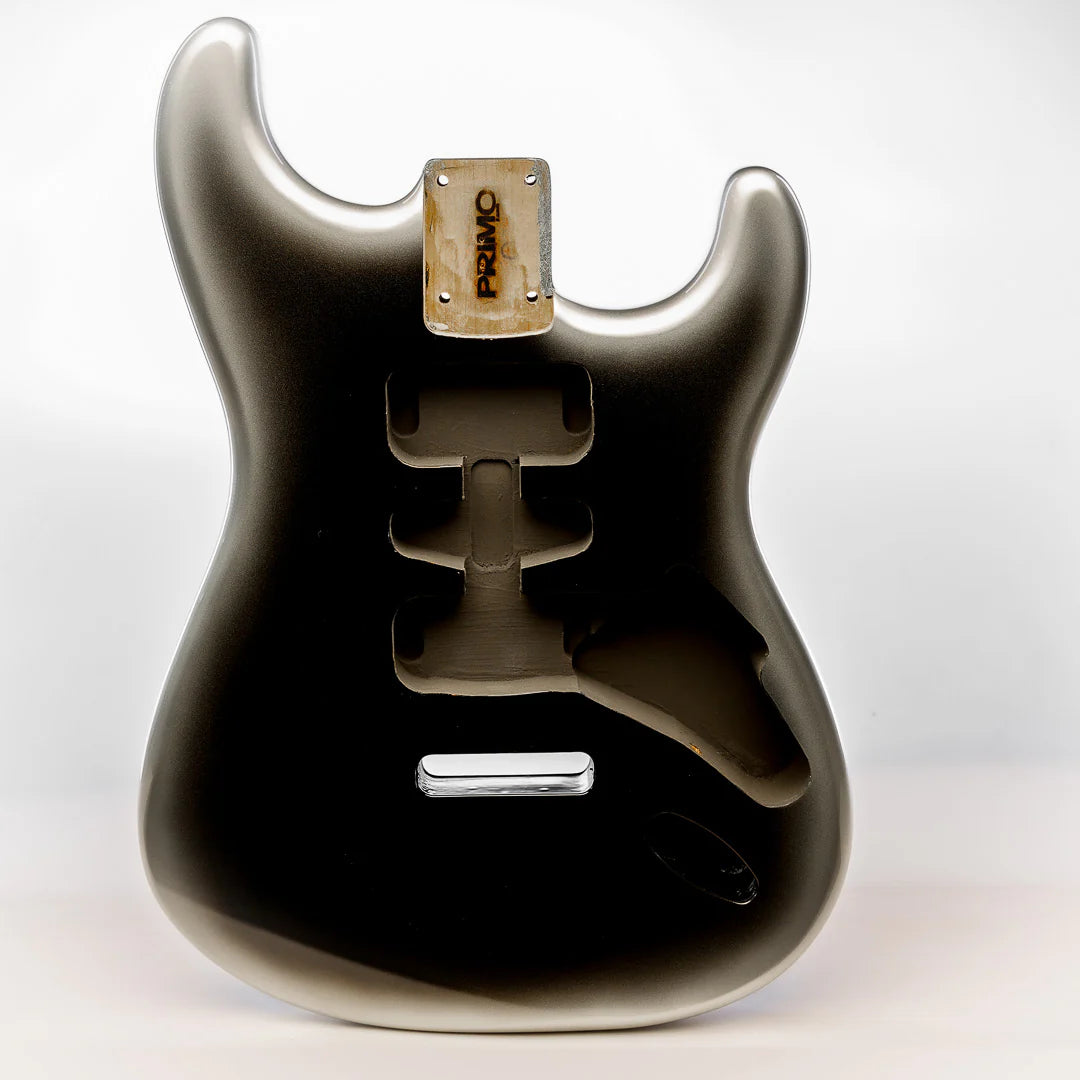 Allparts PSBF-MBB PRiMO Replacement Strat Body - Black Frost