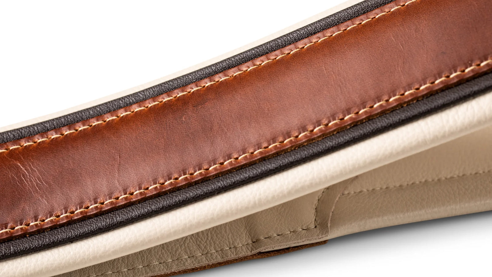 Taylor Renaissance 2.5" Leather Guitar Strap - Cordovan