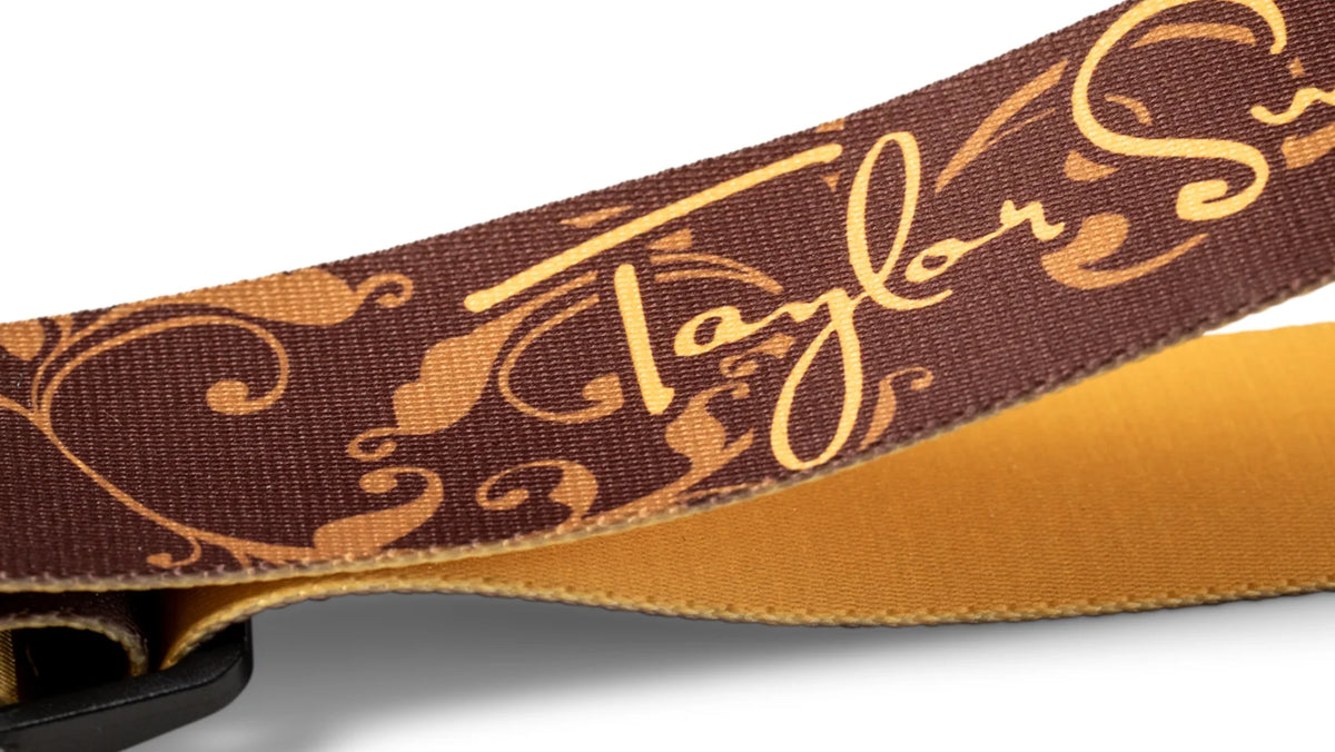 Taylor Swift Guitar Strap Signature - Brown