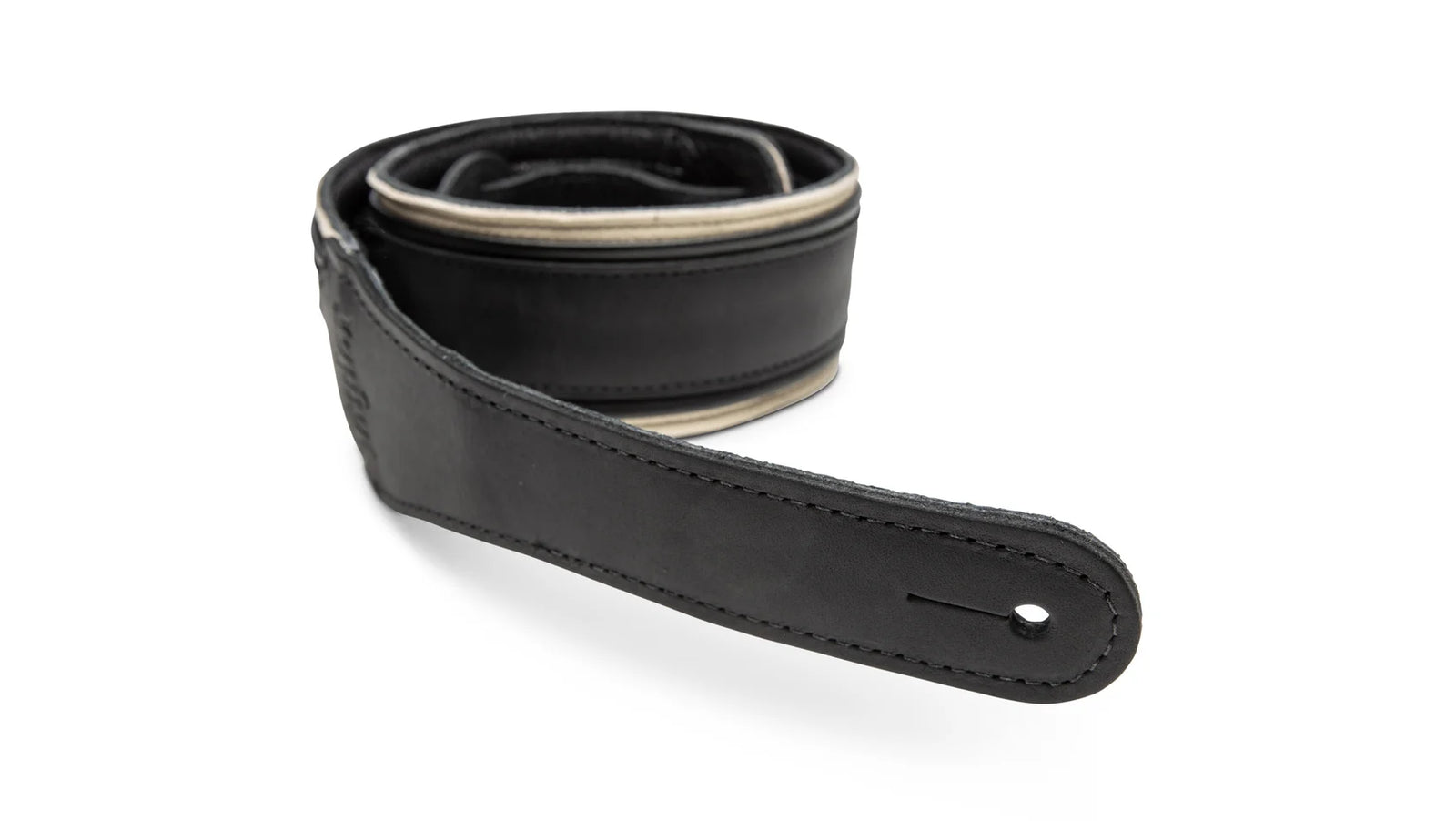 Taylor American Dream 2.5" Leather Guitar Strap - White/Black