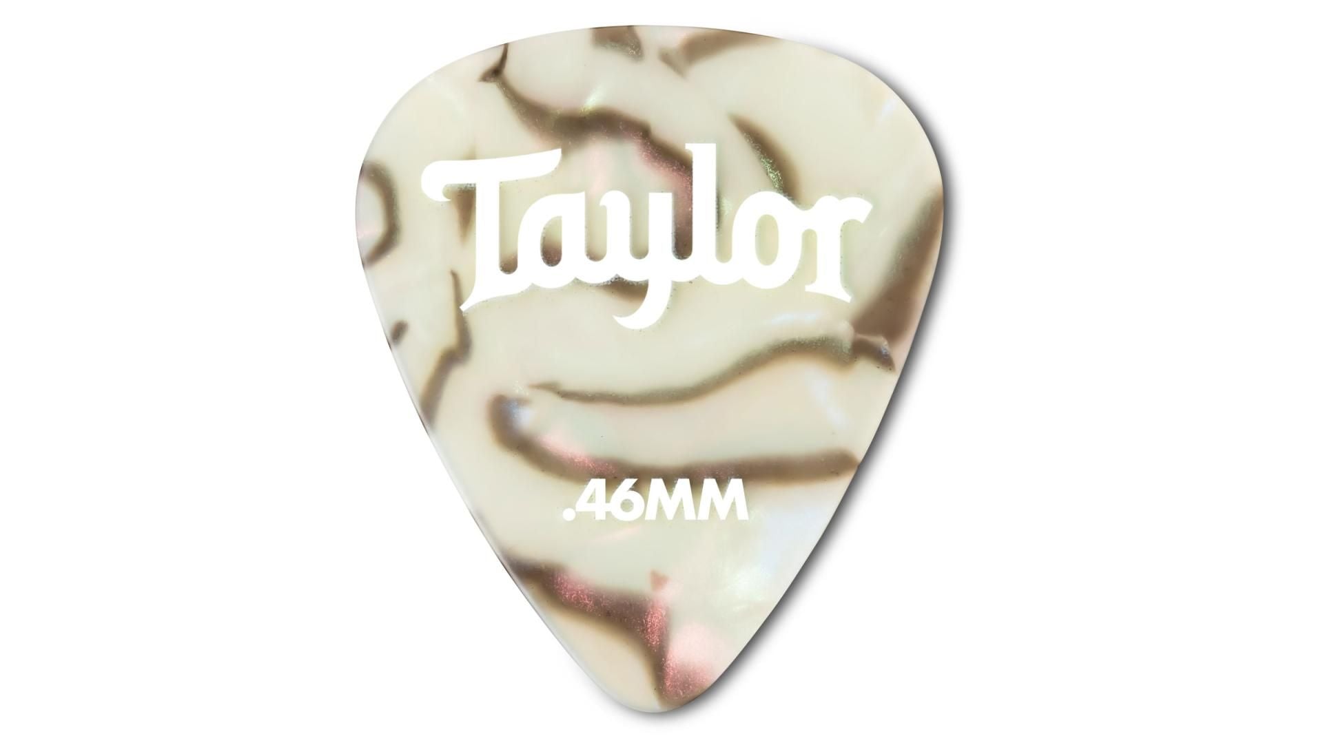 Taylor Celluloid 351 Guitar Picks - Abalone - 12-Pack 0.46mm