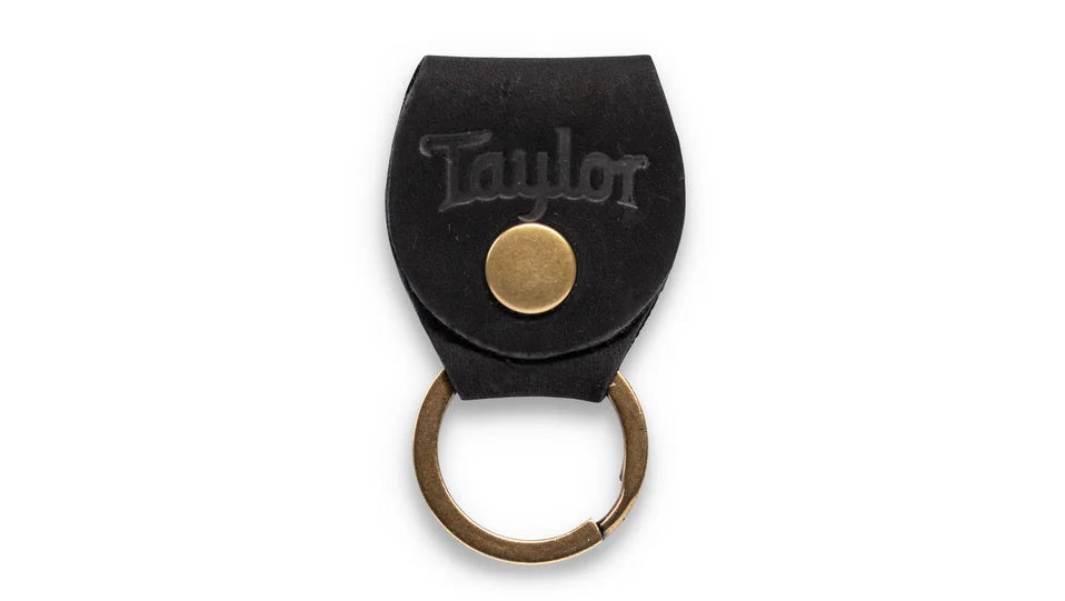 Taylor Key Ring w/ Pick Holder - Black Nubuck