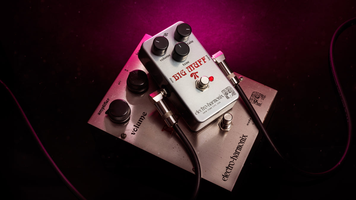 Electro-Harmonix Ram's Head Big Muff Pi Fuzz/Distortion/Sustainer Guitar Pedal