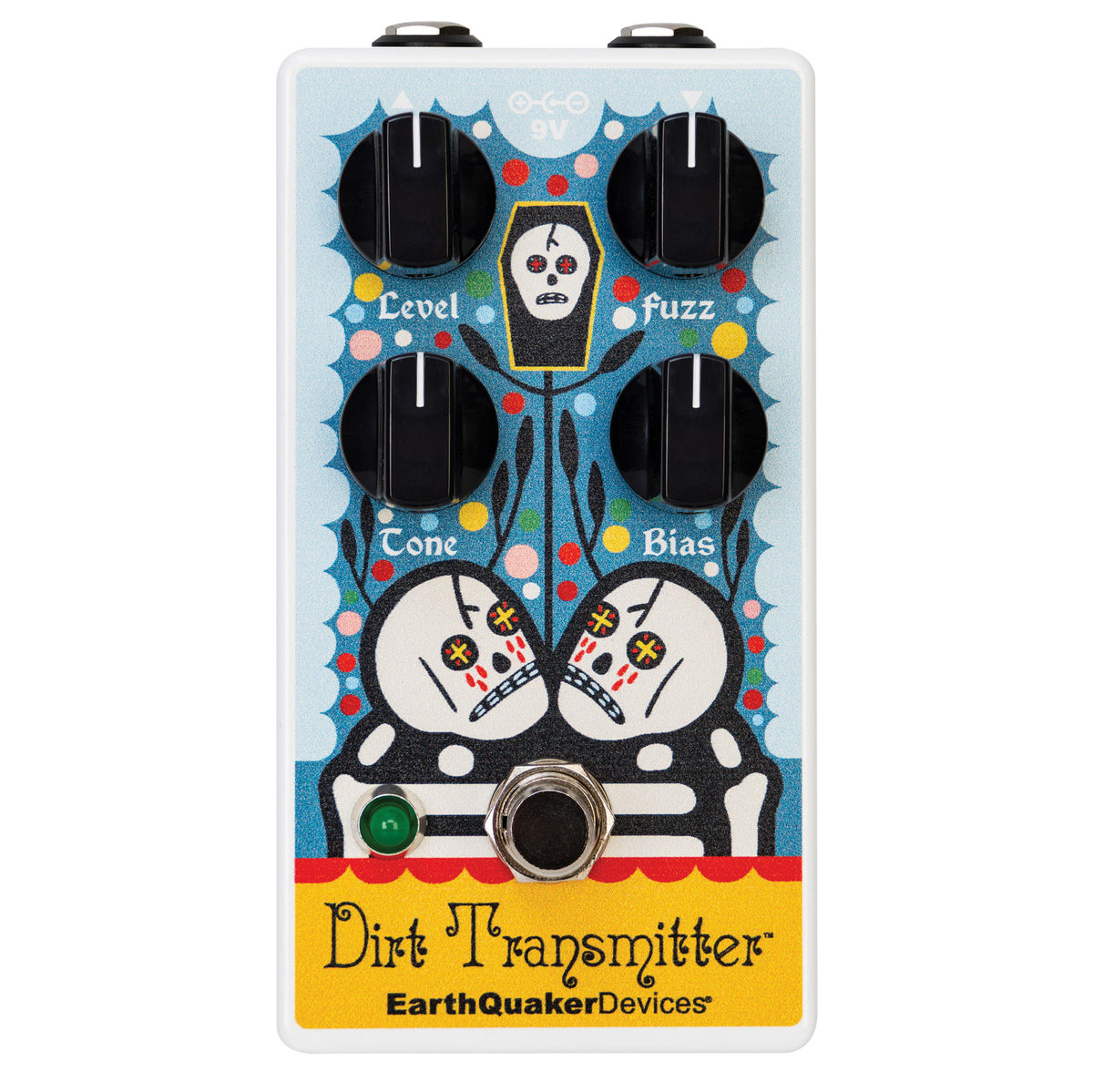 EarthQuaker Devices Dirt Transmitter Rancho De La Luna Limited Edition Fuzz Guitar Pedal
