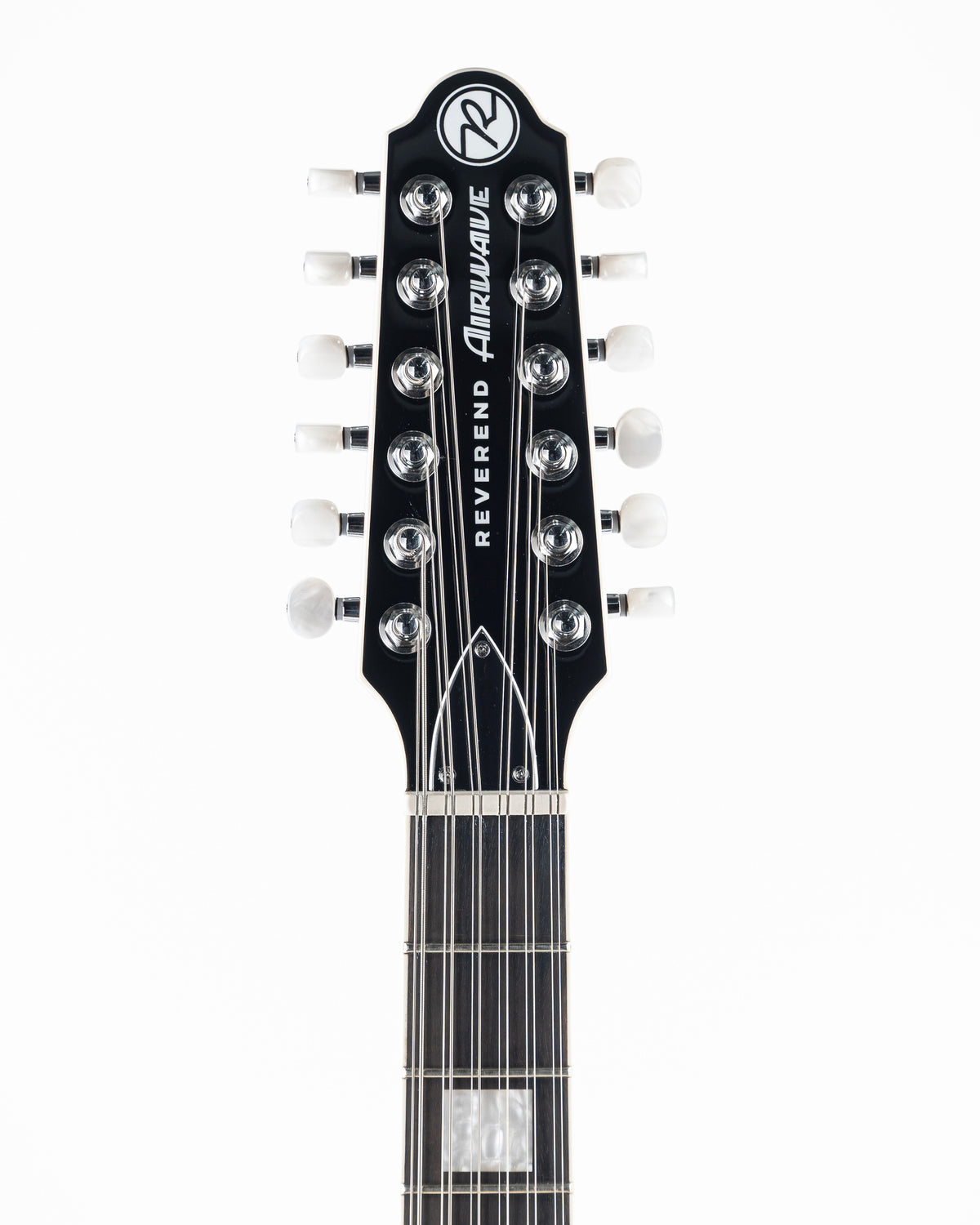 Reverend Bolt-On Series Airwave 12 Semi-Hollow Electric Guitar - Black Sparkle