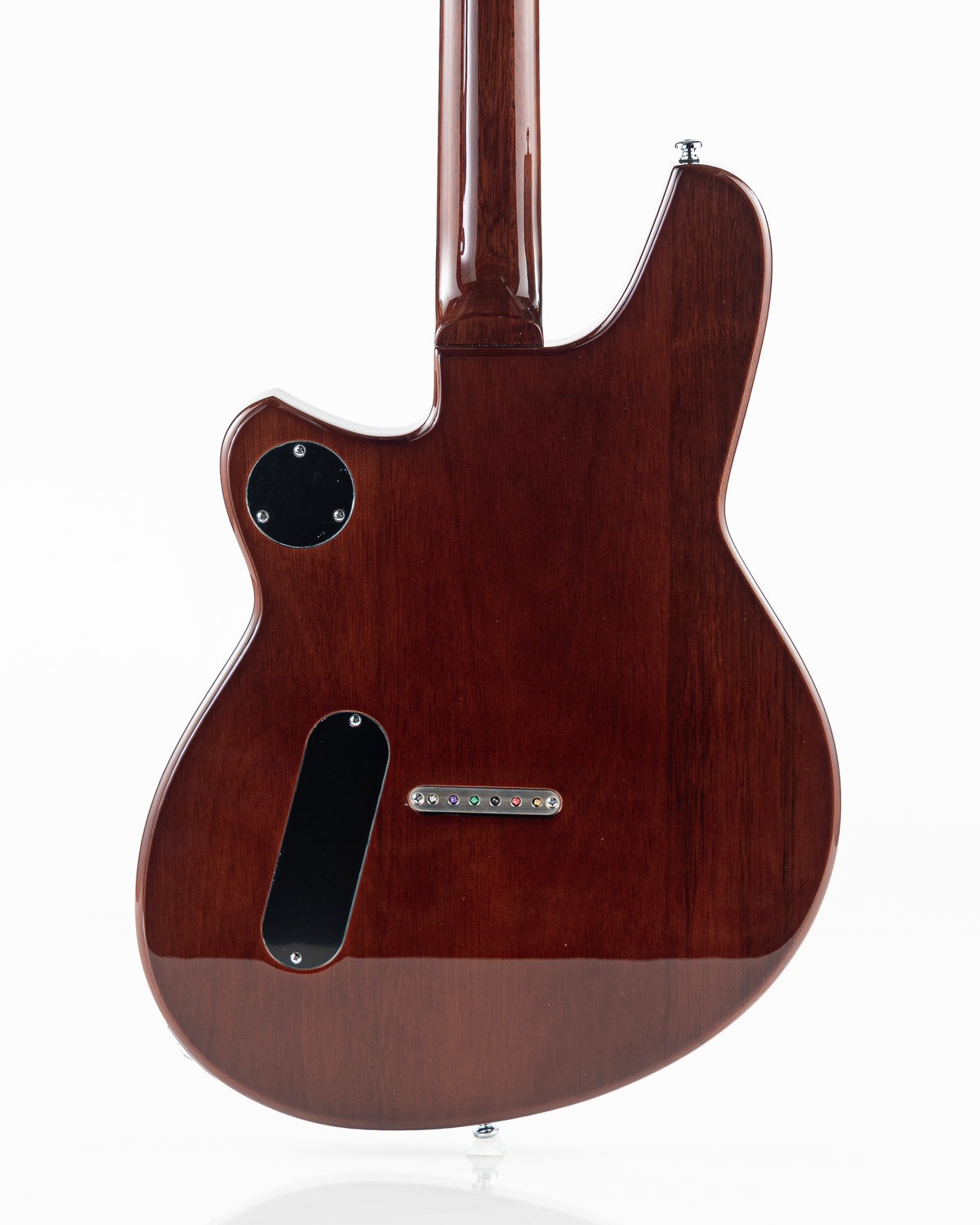 Reverend Bolt-On Series Airwave 12 Semi-Hollow Electric Guitar - Black Sparkle