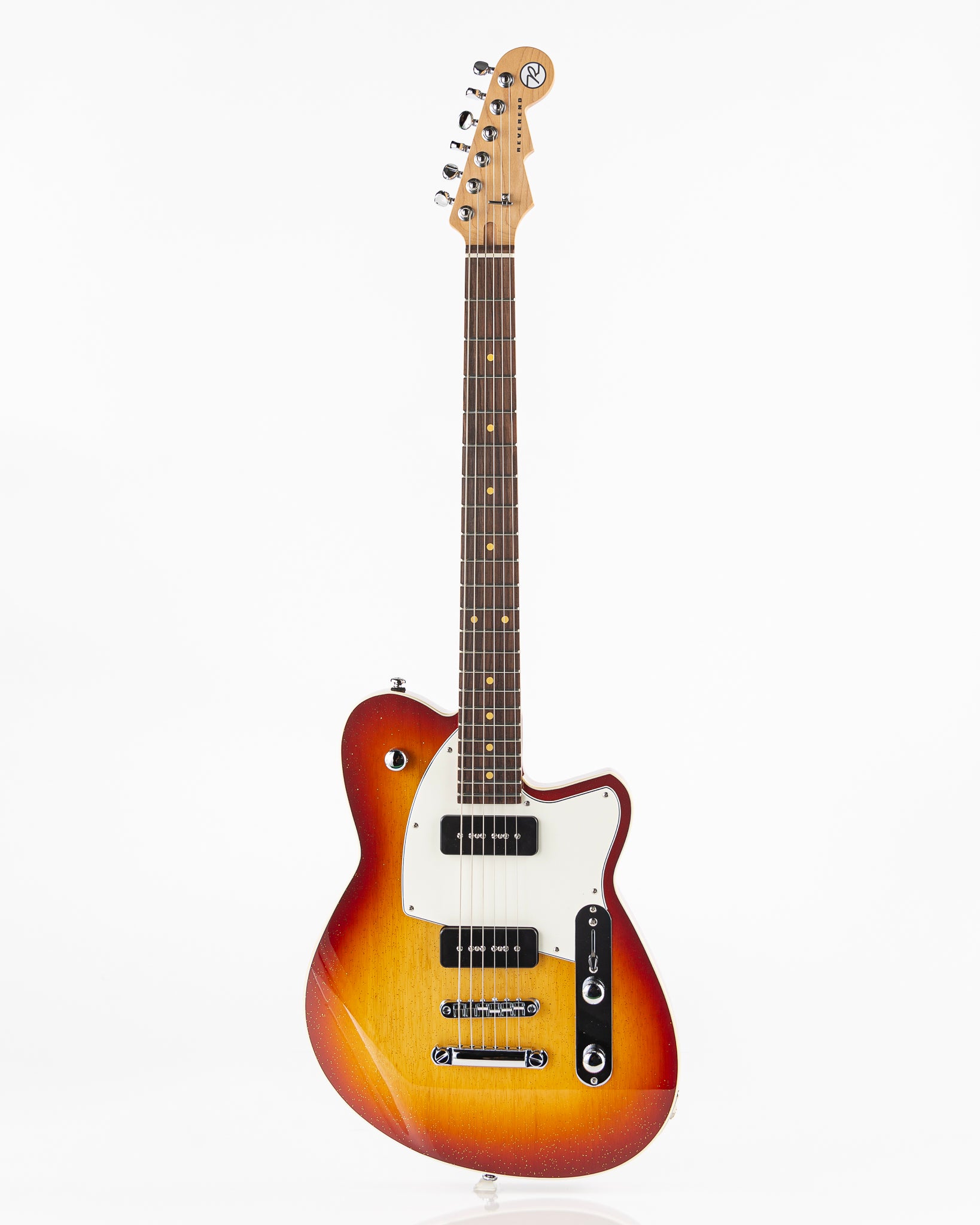Reverend Bolt-On Series Charger 290 Electric Guitar - Fire Burst Sparkle