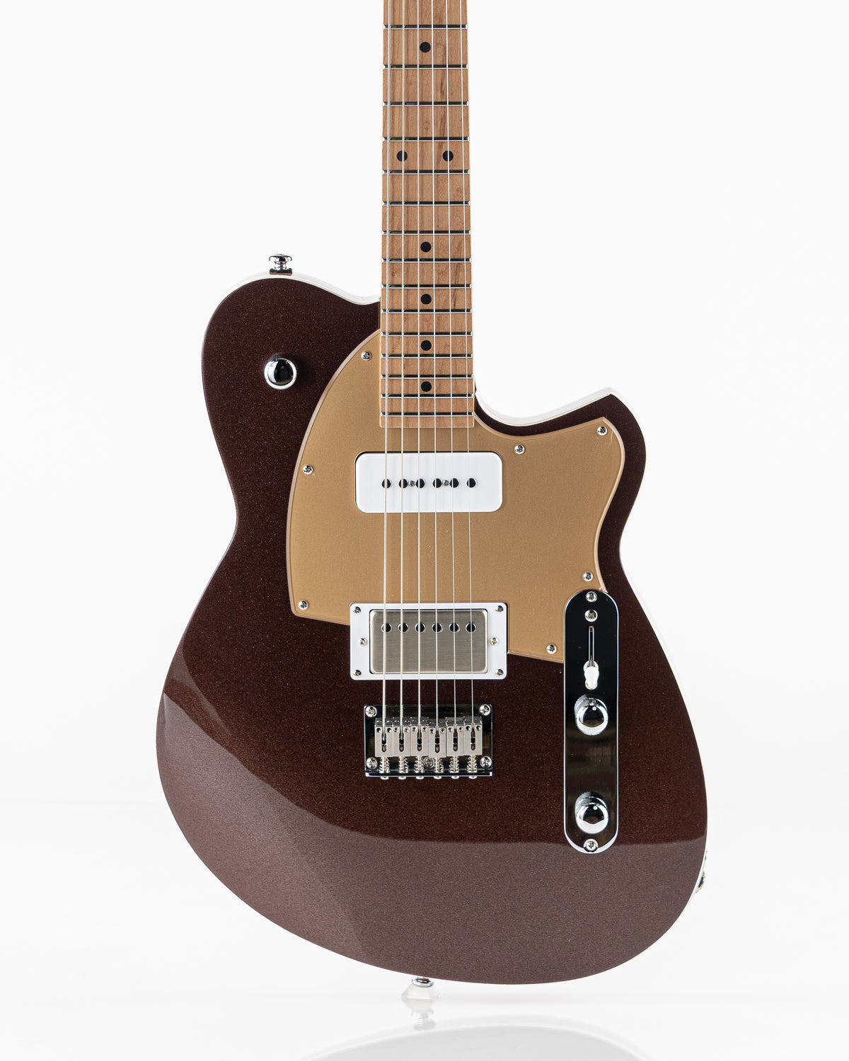 Reverend Bolt-On Series Charger H90 Electric Guitar - Metallic Bordeaux