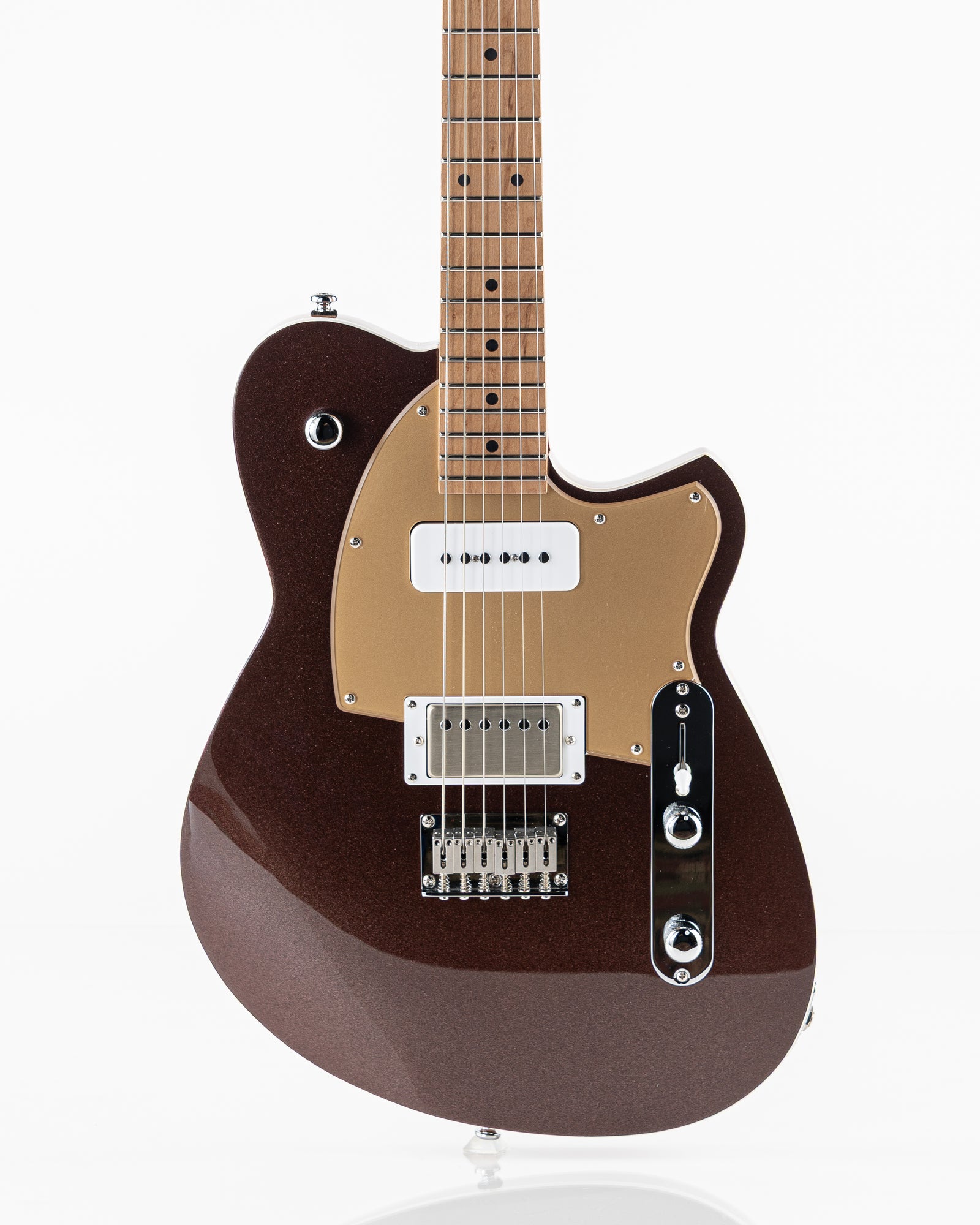 Reverend Bolt-On Series Charger H90 Electric Guitar - Metallic Bordeaux