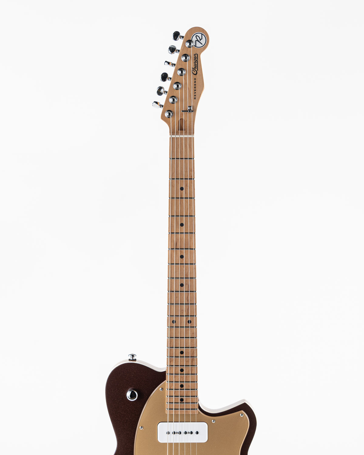 Reverend Bolt-On Series Charger H90 Electric Guitar - Metallic Bordeaux