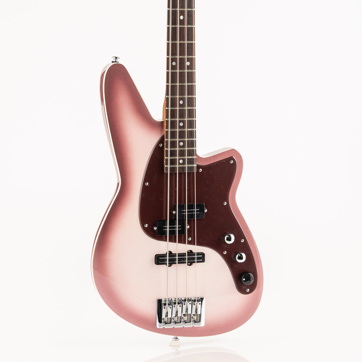 Reverend Bolt-On Series Decision P Electric Bass - Mulberry Pearl