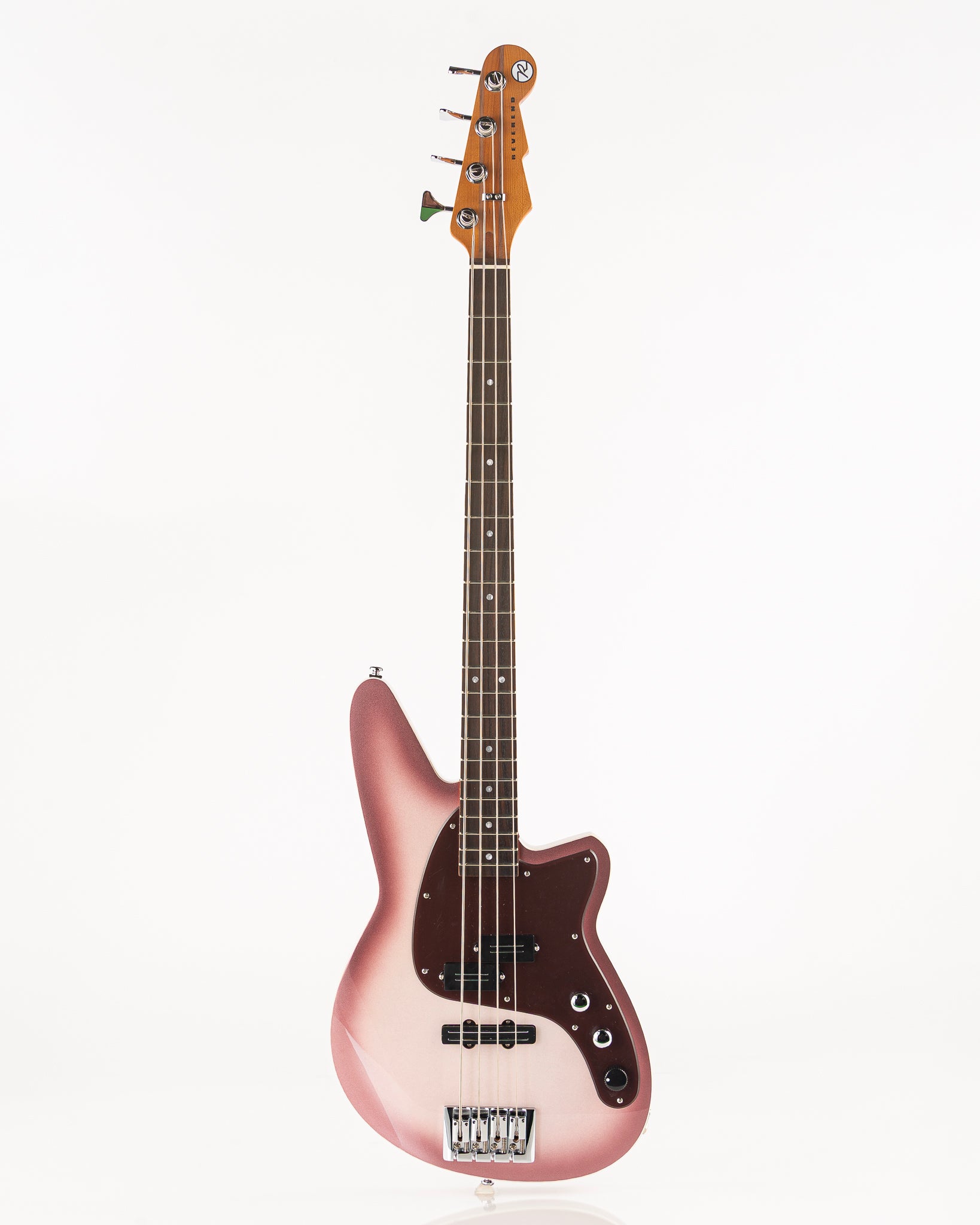 Reverend Bolt-On Series Decision P Electric Bass - Mulberry Pearl