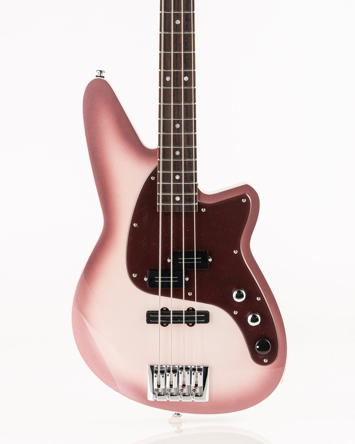Reverend Bolt-On Series Decision P Electric Bass - Mulberry Pearl