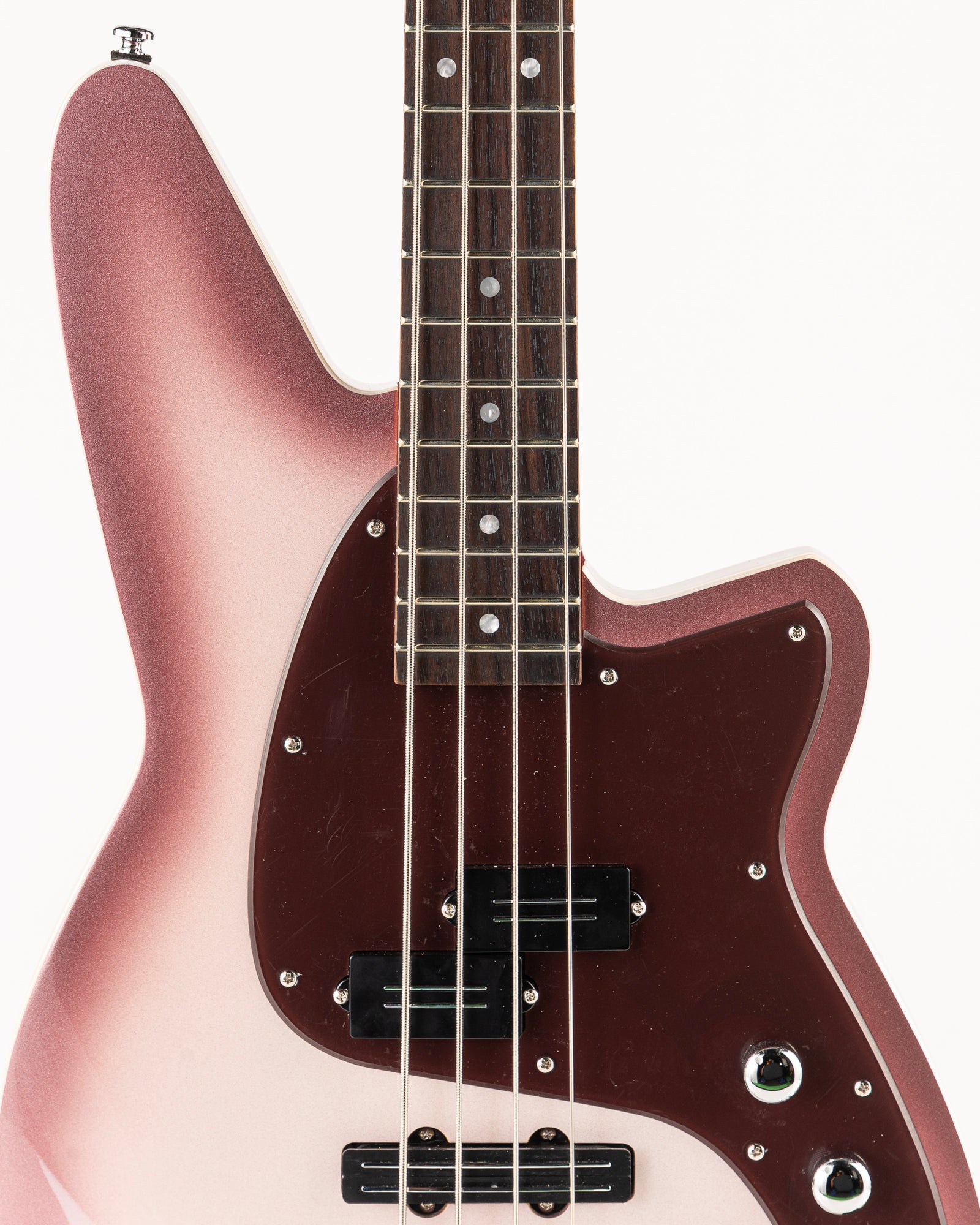 Reverend Bolt-On Series Decision P Electric Bass - Mulberry Pearl