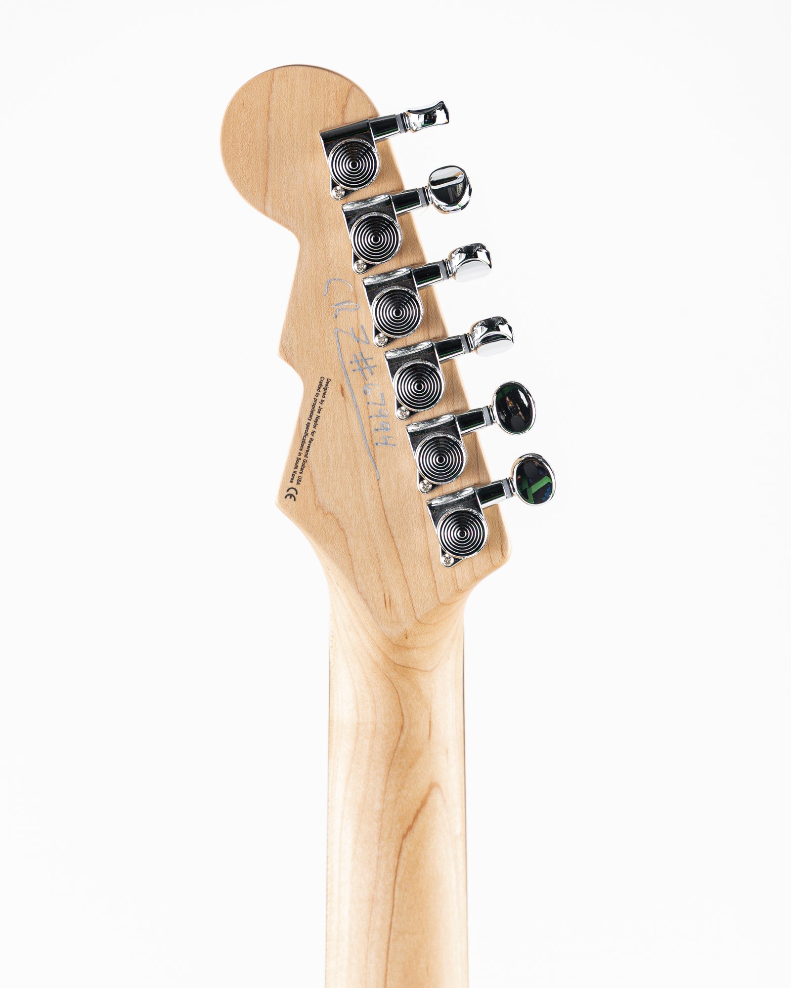 Reverend Bolt-On Series Double Agent OG Electric Guitar - Metallic Silver Freeze