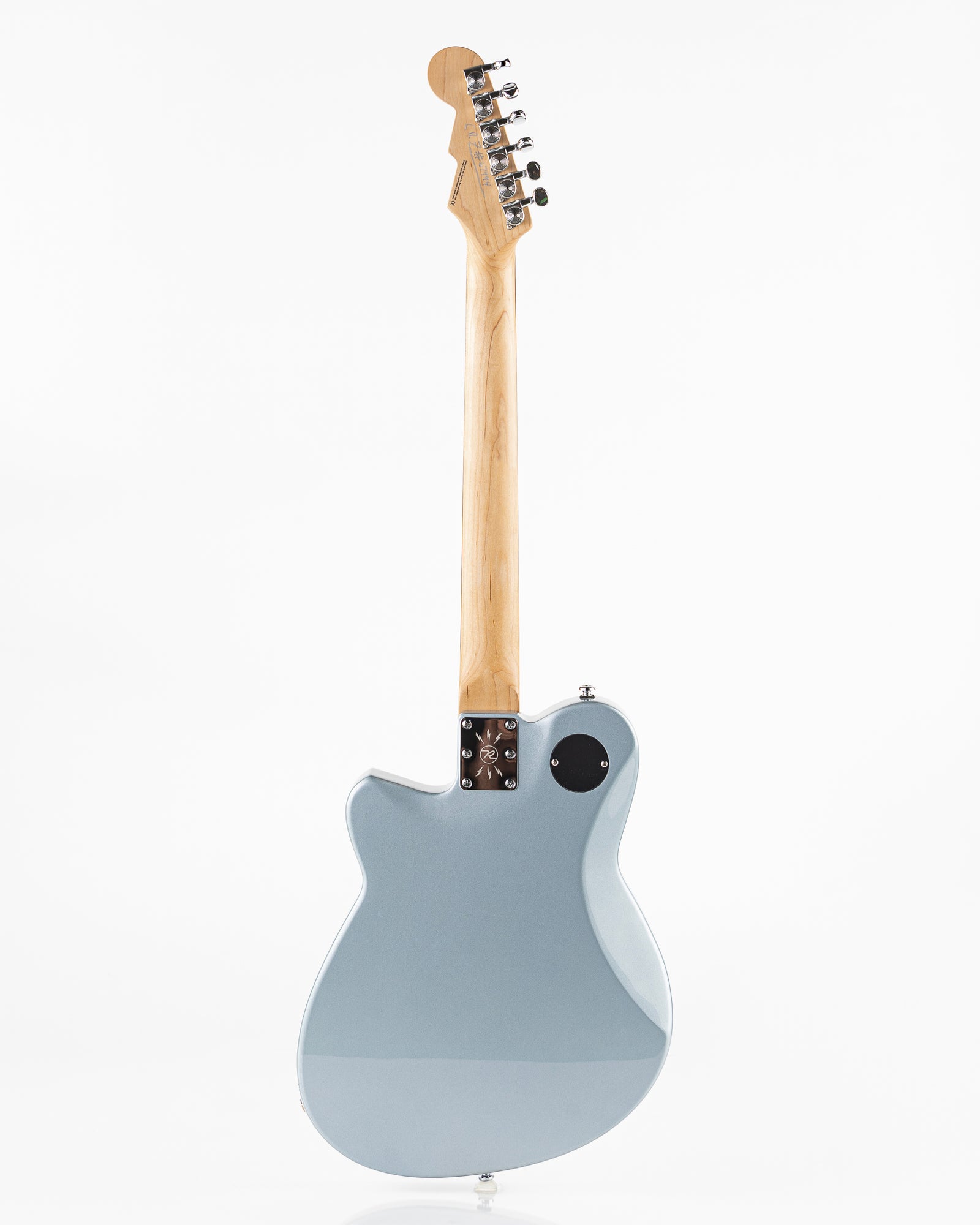 Reverend Bolt-On Series Double Agent OG Electric Guitar - Metallic Silver Freeze