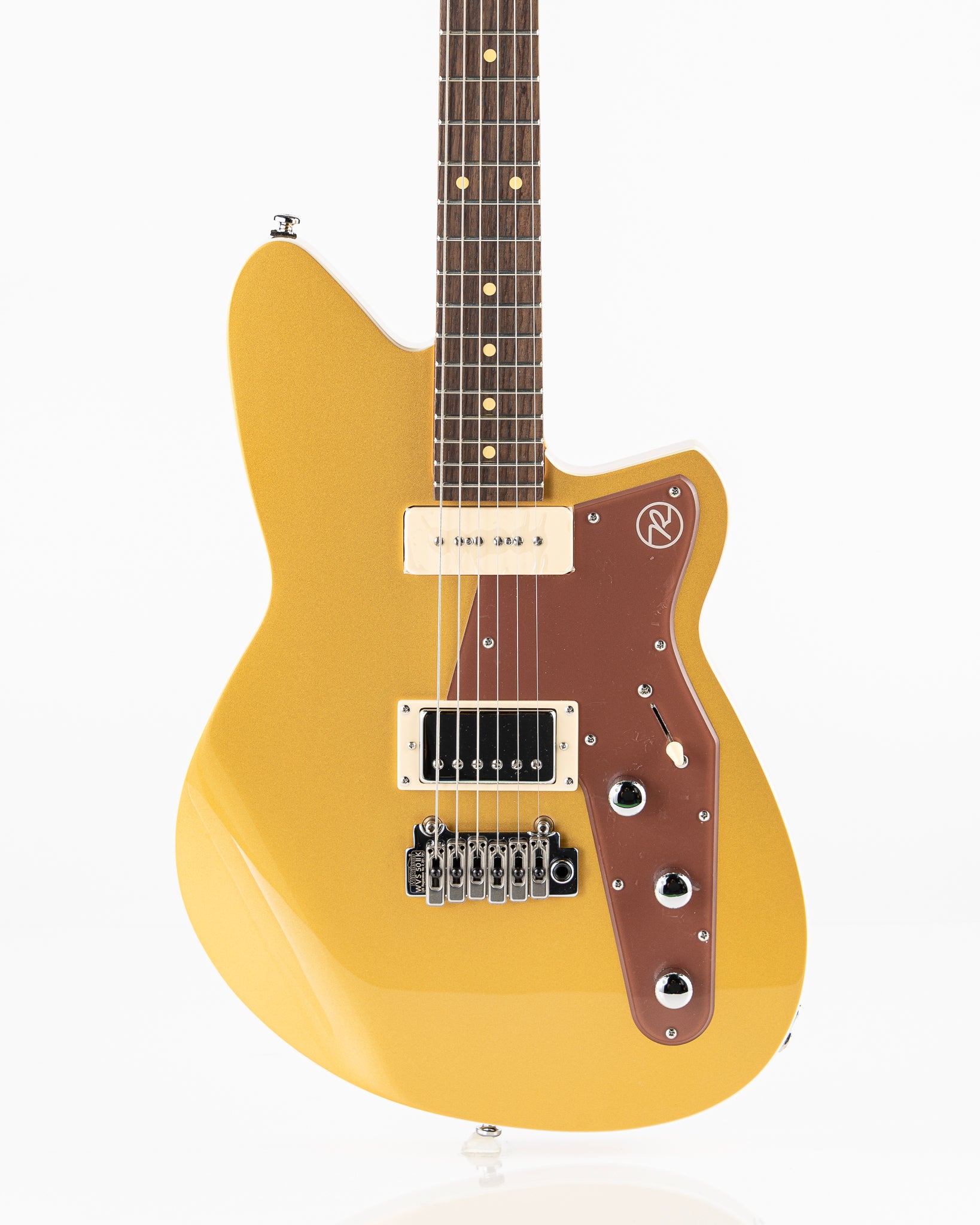 Reverend Bolt-On Series Double Agent W Venetian Edition Limited Dealer Run Electric Guitar - Venetian Gold with Root Beer Pickguard