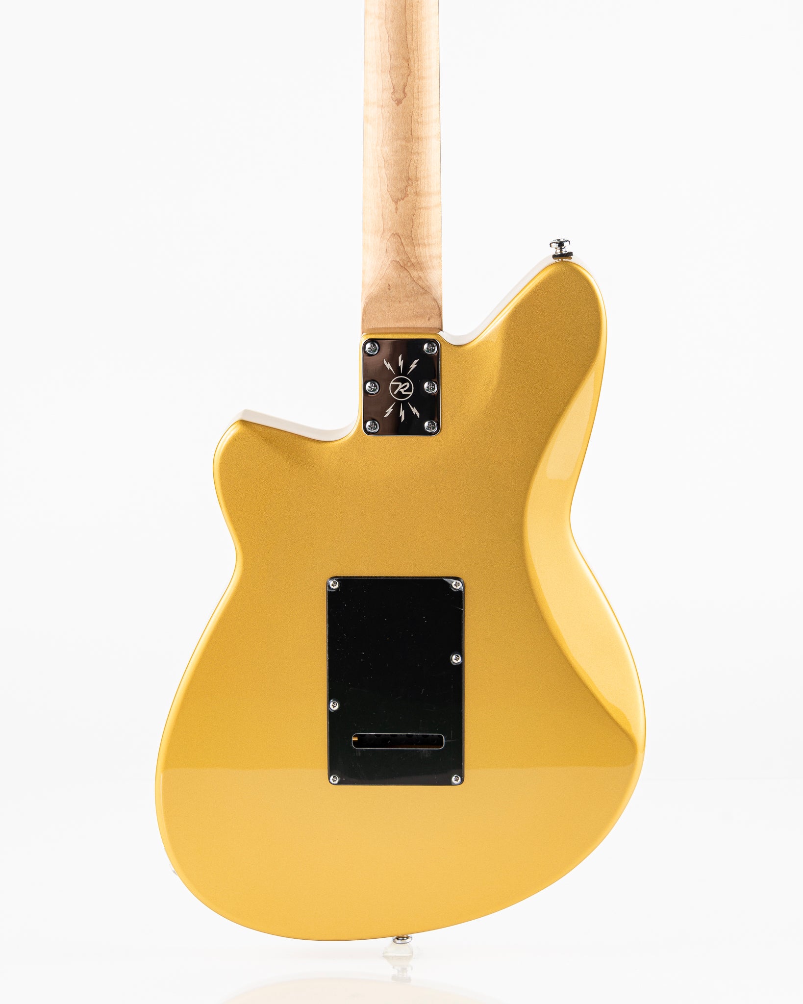 Reverend Bolt-On Series Double Agent W Venetian Edition Limited Dealer Run Electric Guitar - Venetian Gold with Root Beer Pickguard