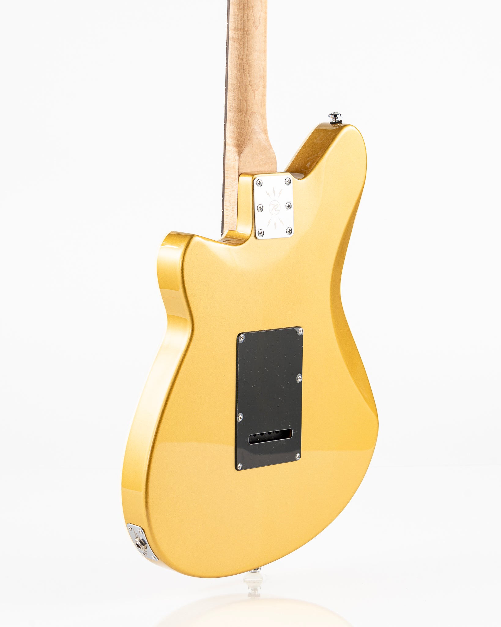 Reverend Bolt-On Series Double Agent W Venetian Edition Limited Dealer Run Electric Guitar - Venetian Gold with Root Beer Pickguard