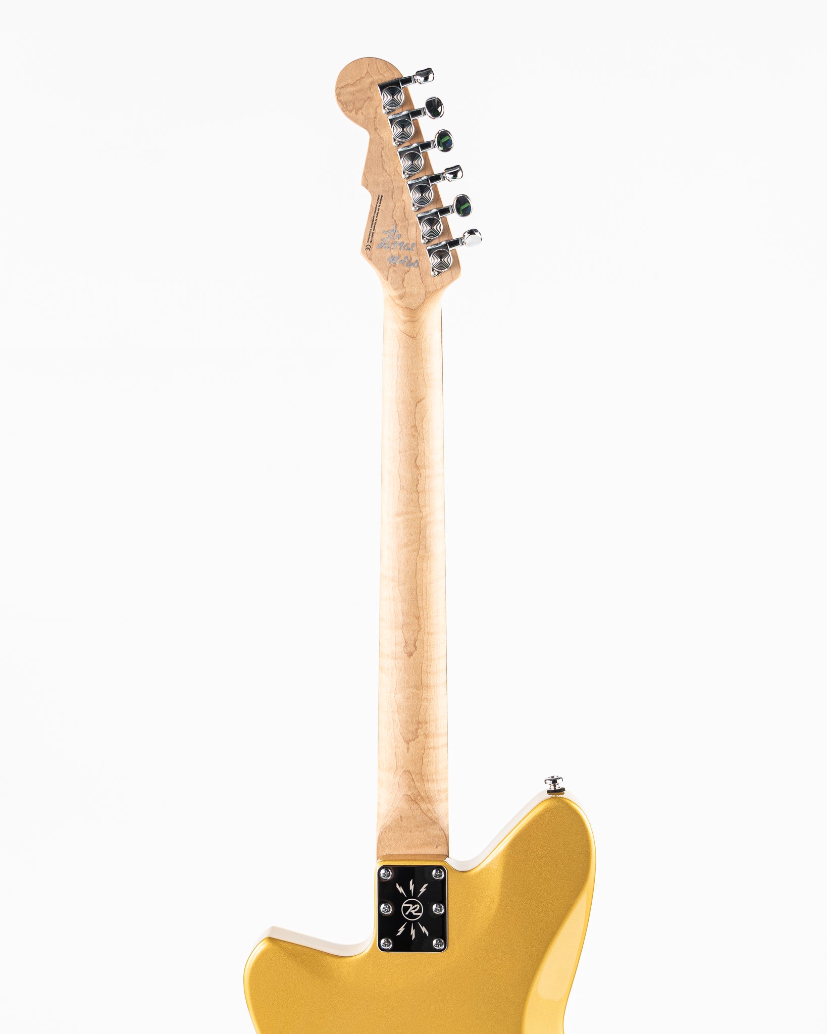 Reverend Bolt-On Series Double Agent W Venetian Edition Limited Dealer Run Electric Guitar - Venetian Gold with Root Beer Pickguard