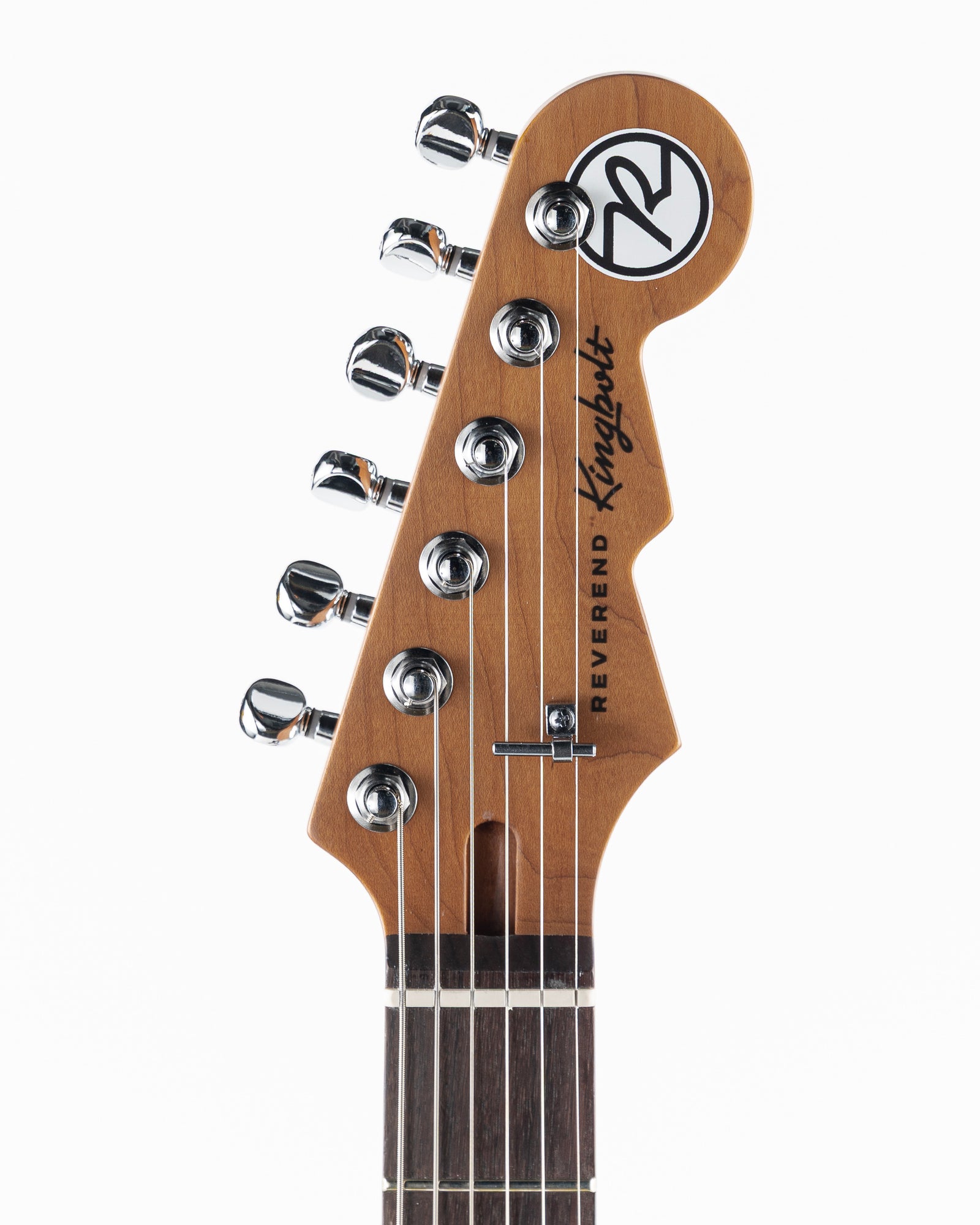 Reverend Bolt-On Series Kingbolt Air HH Semi-Hollow Electric Guitar - Citrus Cream
