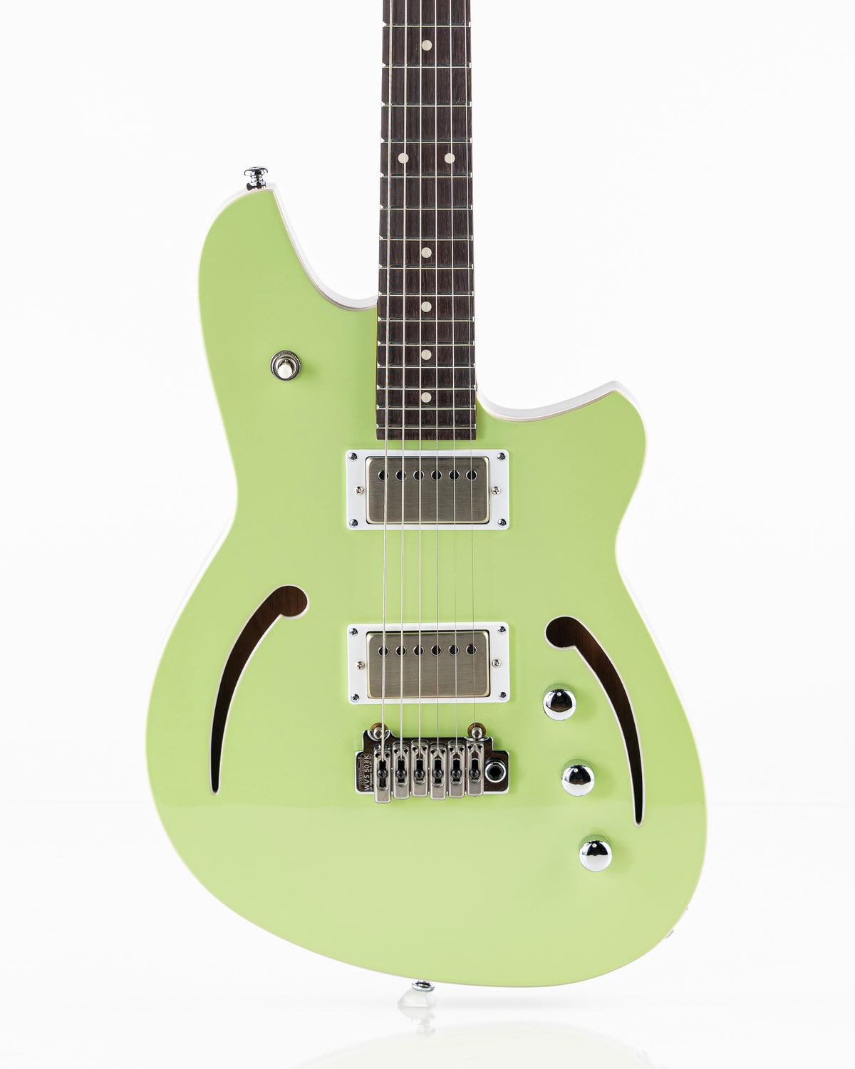 Reverend Bolt-On Series Kingbolt Air HH Semi-Hollow Electric Guitar - Citrus Cream