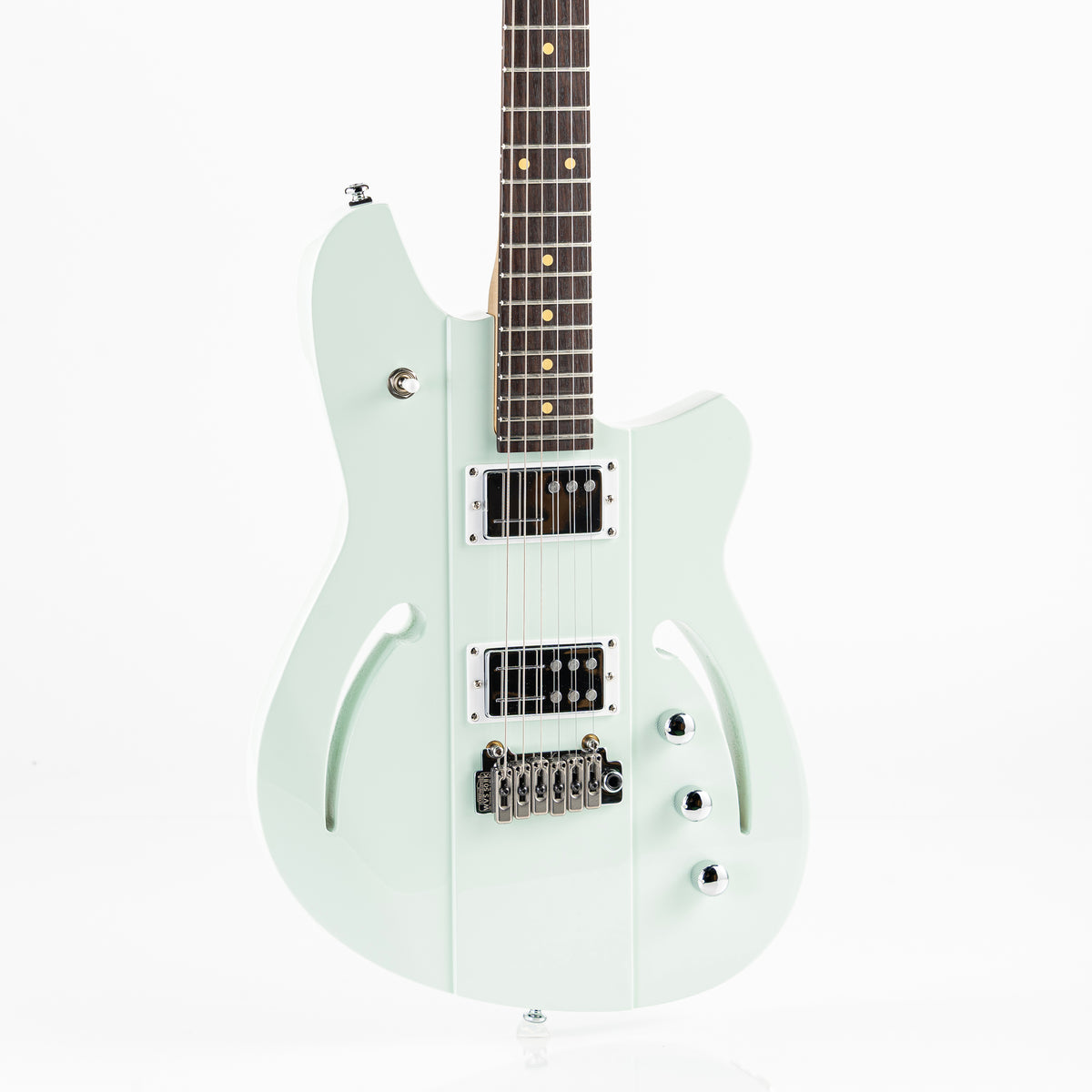 Reverend Bolt-On Series Kingbolt F-Sonic Electric Guitar - Iconic Blue