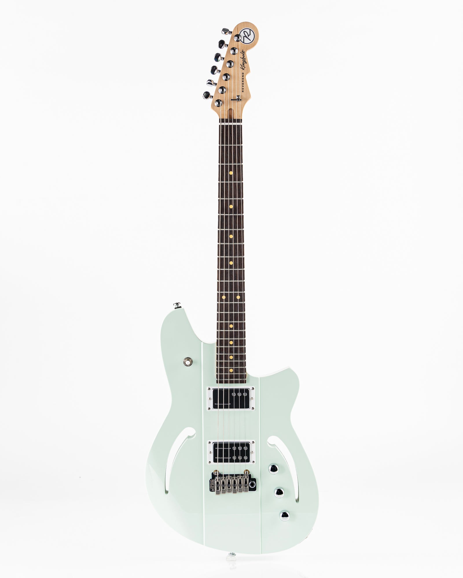 Reverend Bolt-On Series Kingbolt F-Sonic Electric Guitar - Iconic Blue