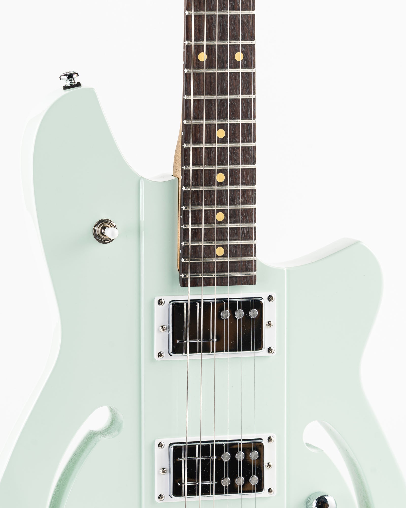 Reverend Bolt-On Series Kingbolt F-Sonic Electric Guitar - Iconic Blue